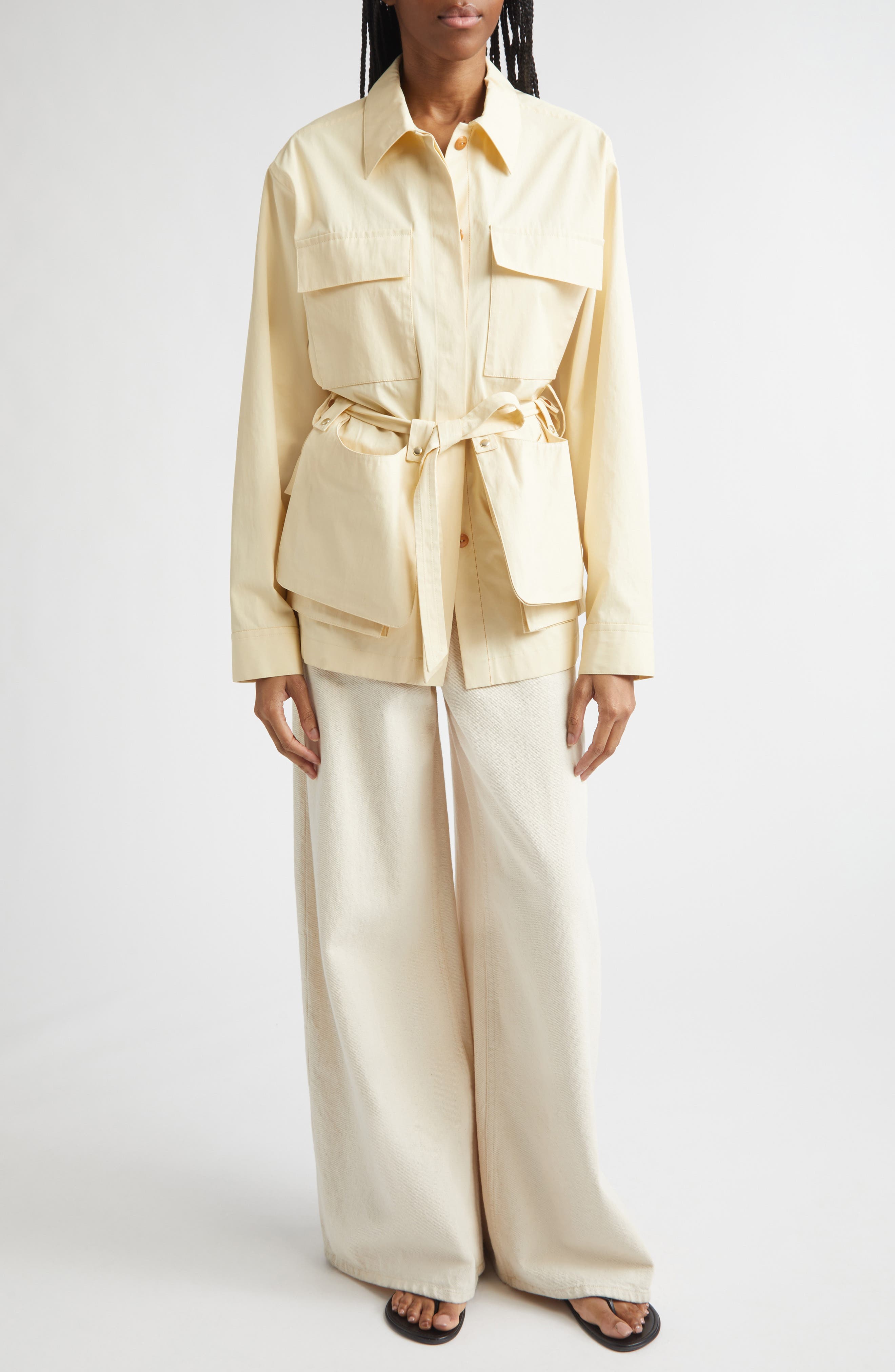 Coated Cotton Field Jacket - image 2