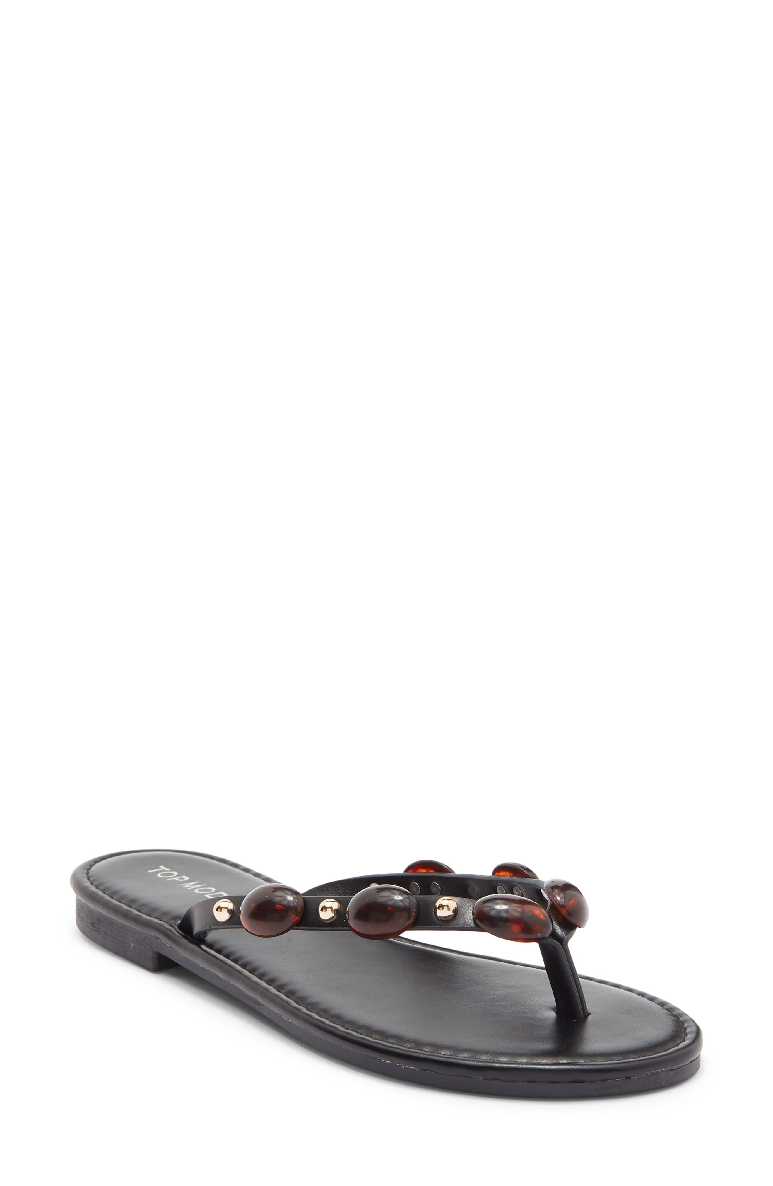 Aria Studded Flip Flop - image 1