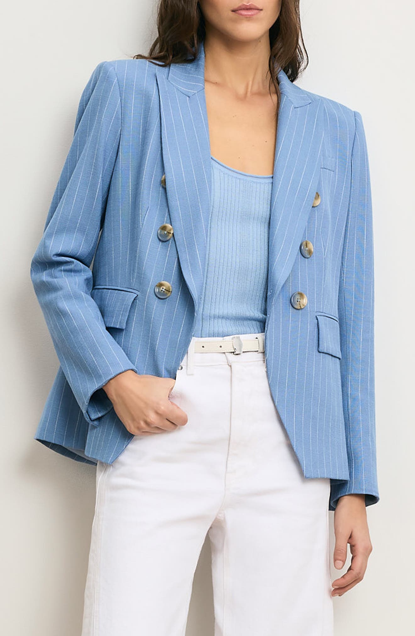 Miller Pinstripe Dickey Jacket - image 1