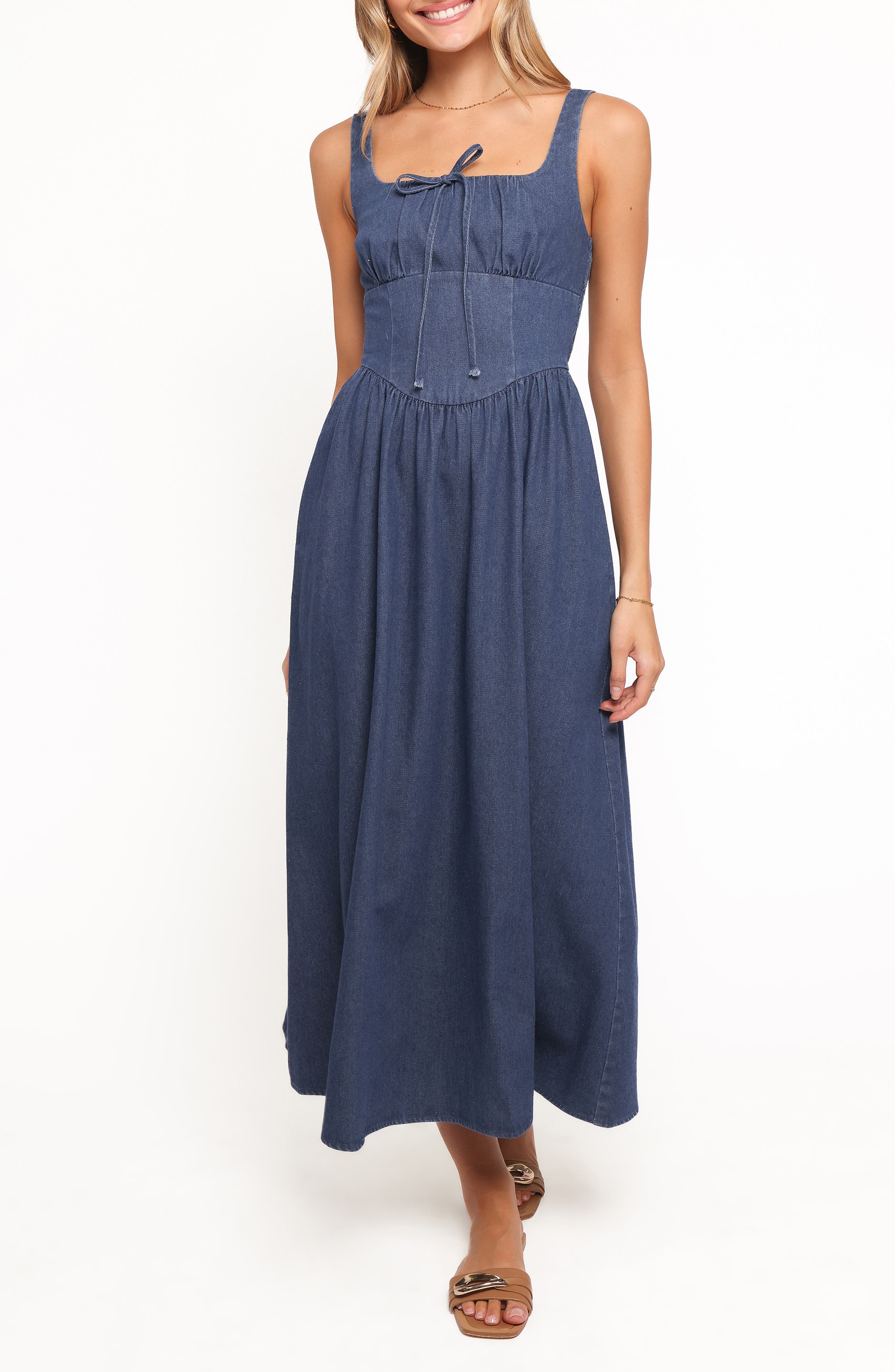 Kinslee Sleeveless Midi Dress - image 1