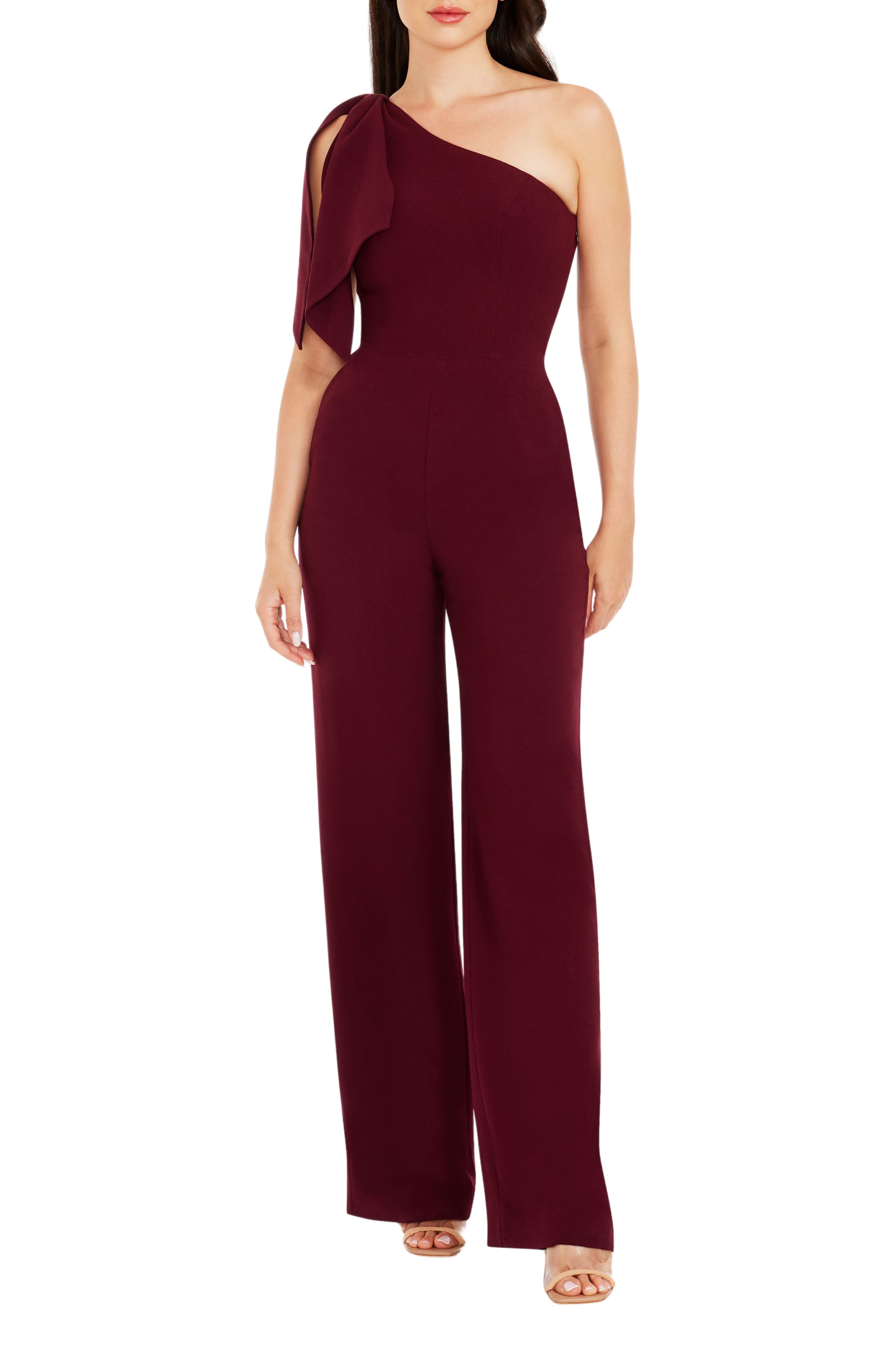 Tiffany One-Shoulder Jumpsuit - image 1