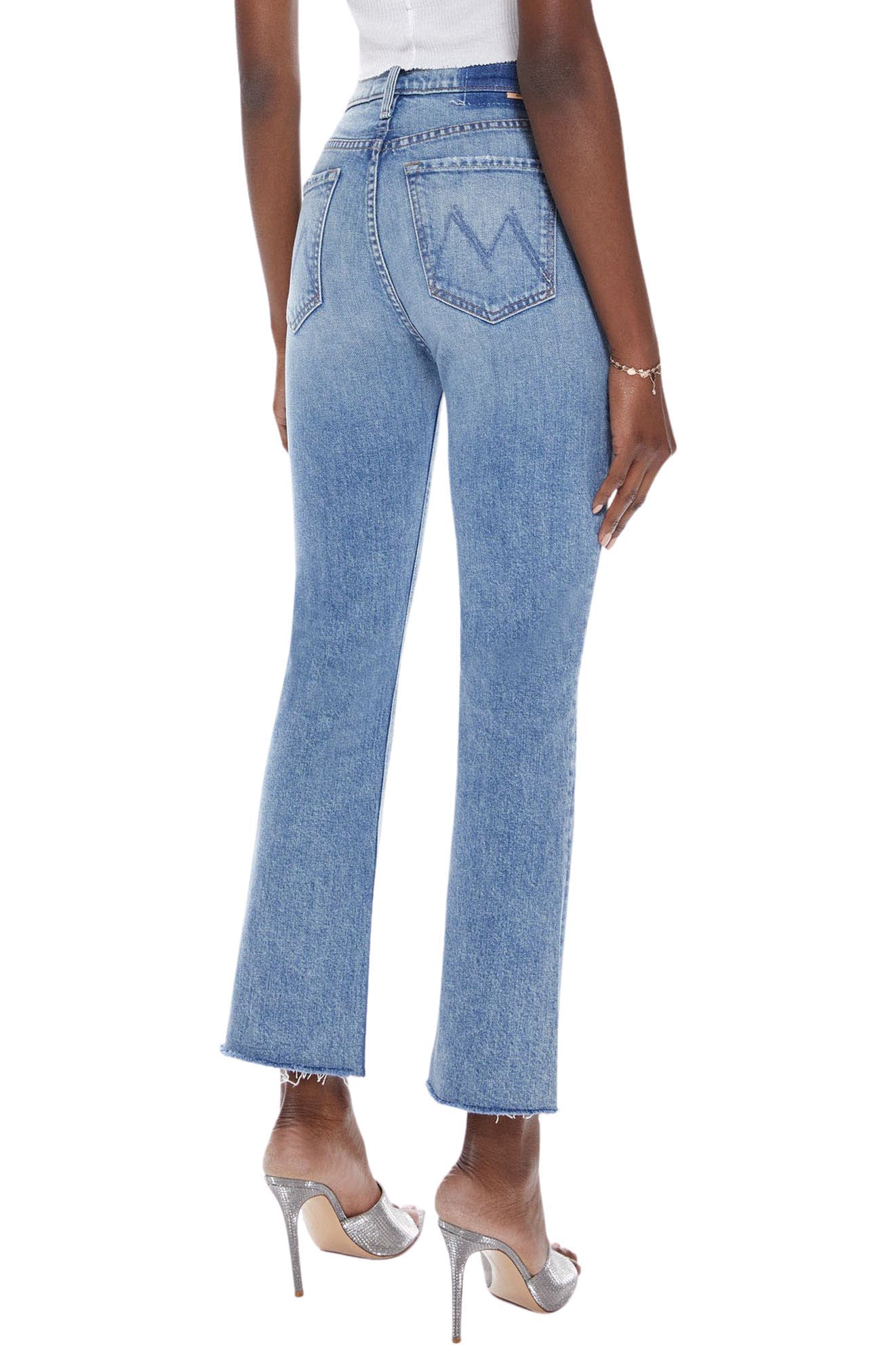 The Tripper High Waist Flood Frayed Flare Jeans - image 2