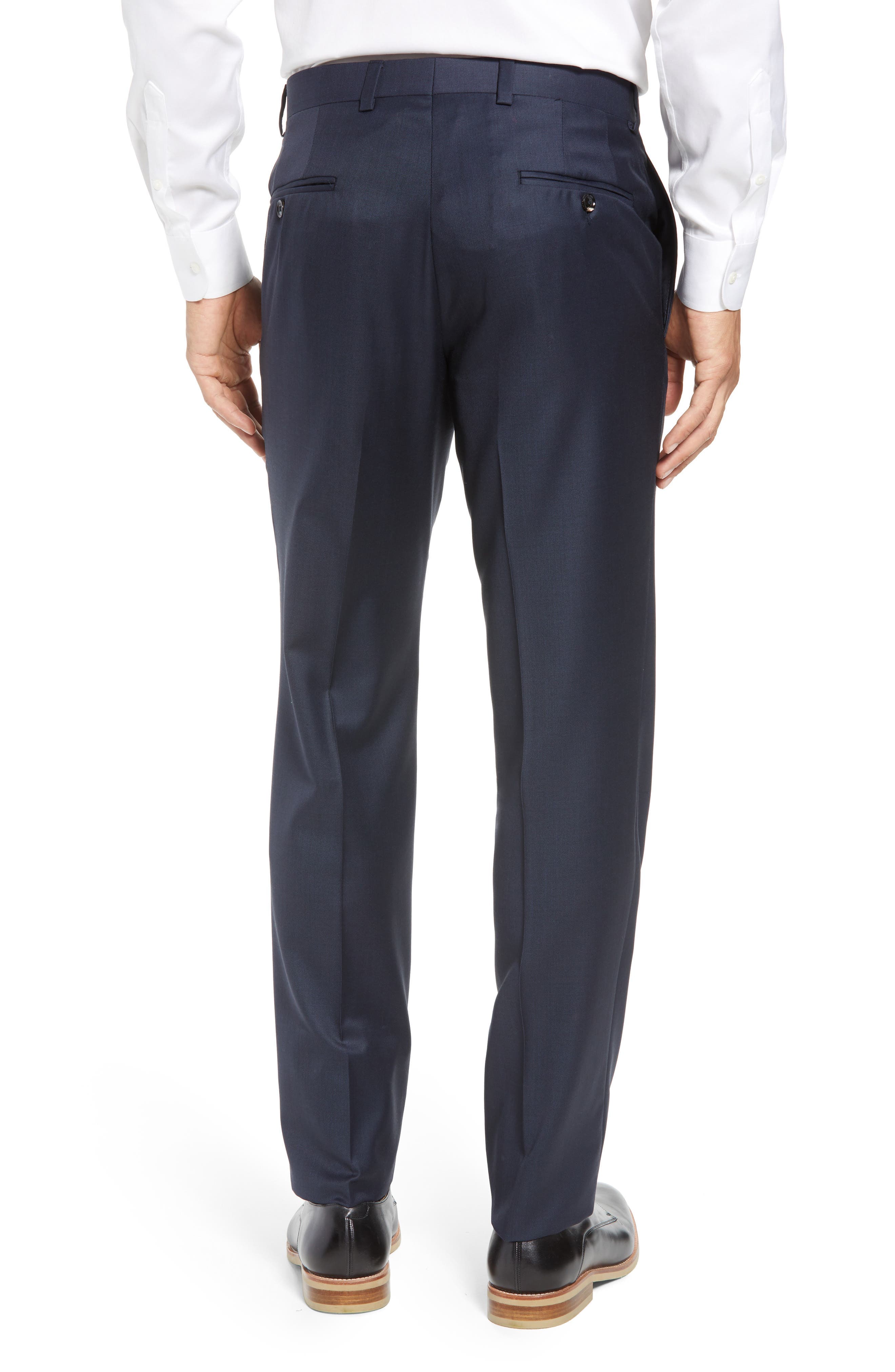 Jefferson Flat Front Wool Dress Pants - image 2
