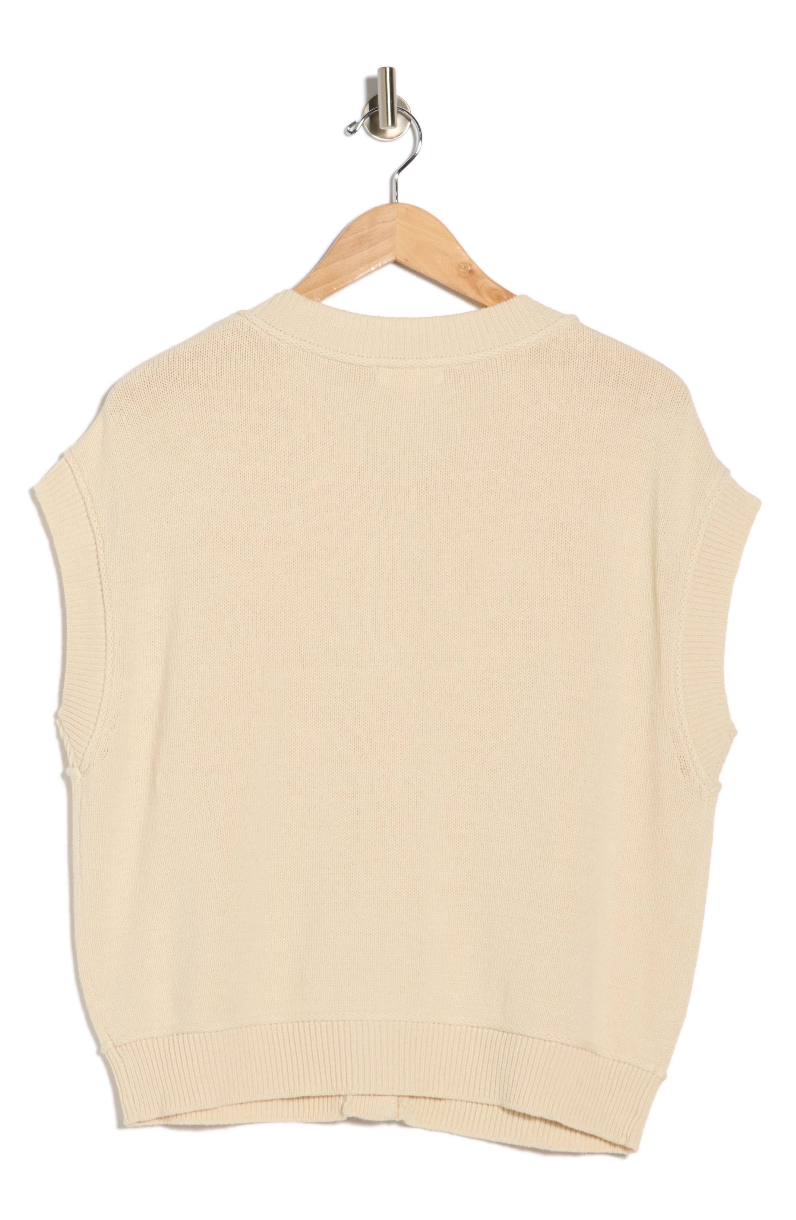 Cap Sleeve Button Front Cardigan - image 2