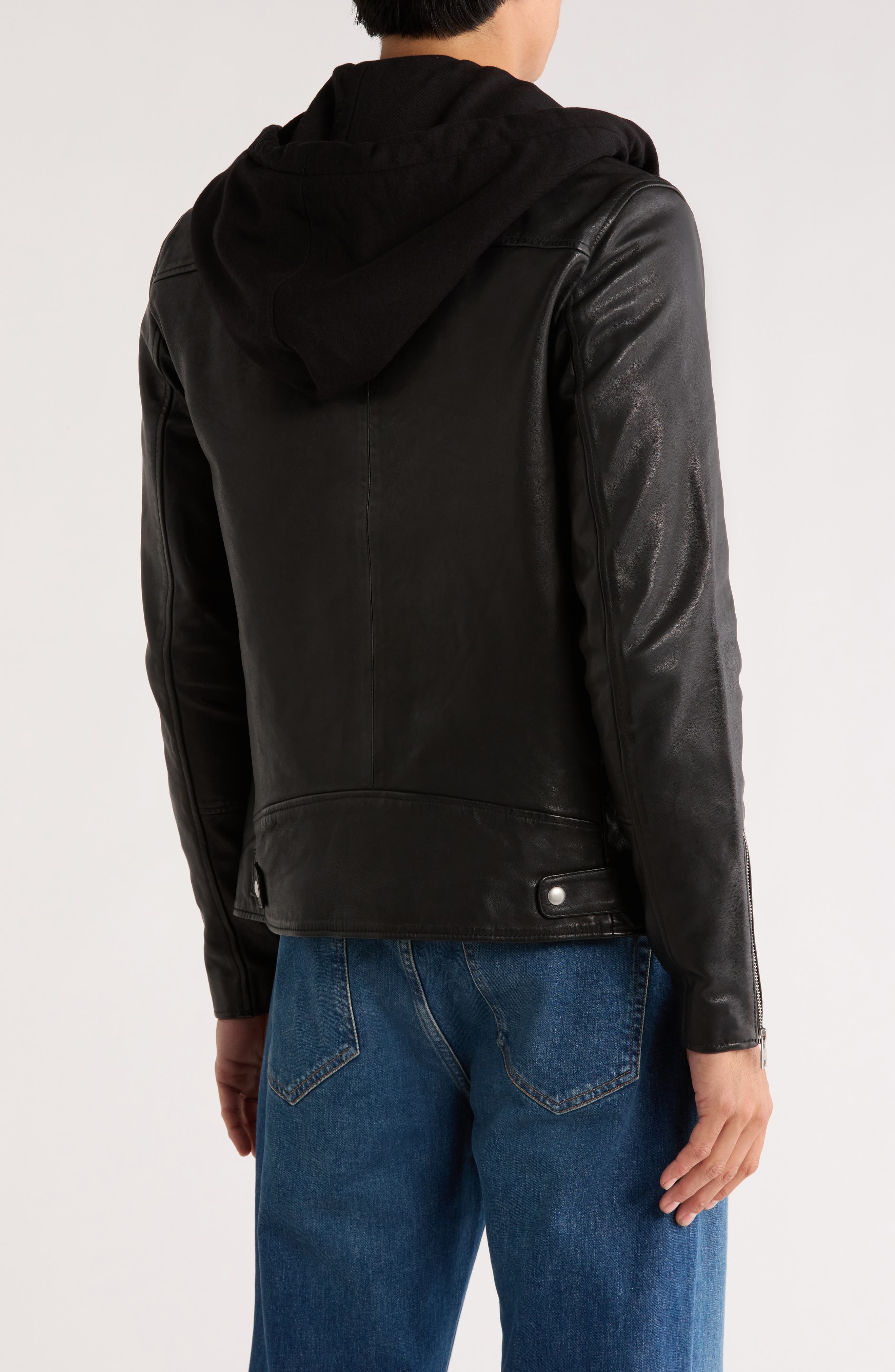 Harwood Hooded Leather Jacket - image 2