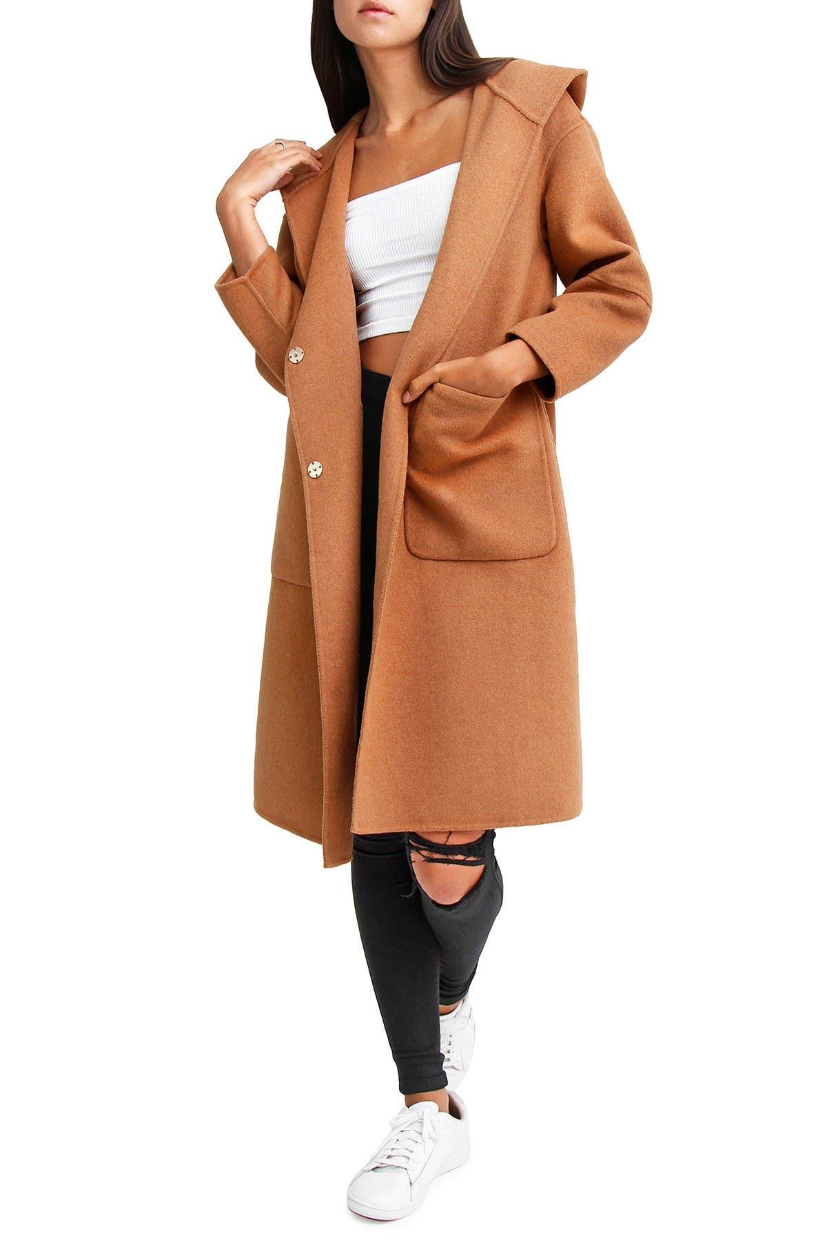 Walk This Way Wool Blend Oversized Coat - image 1