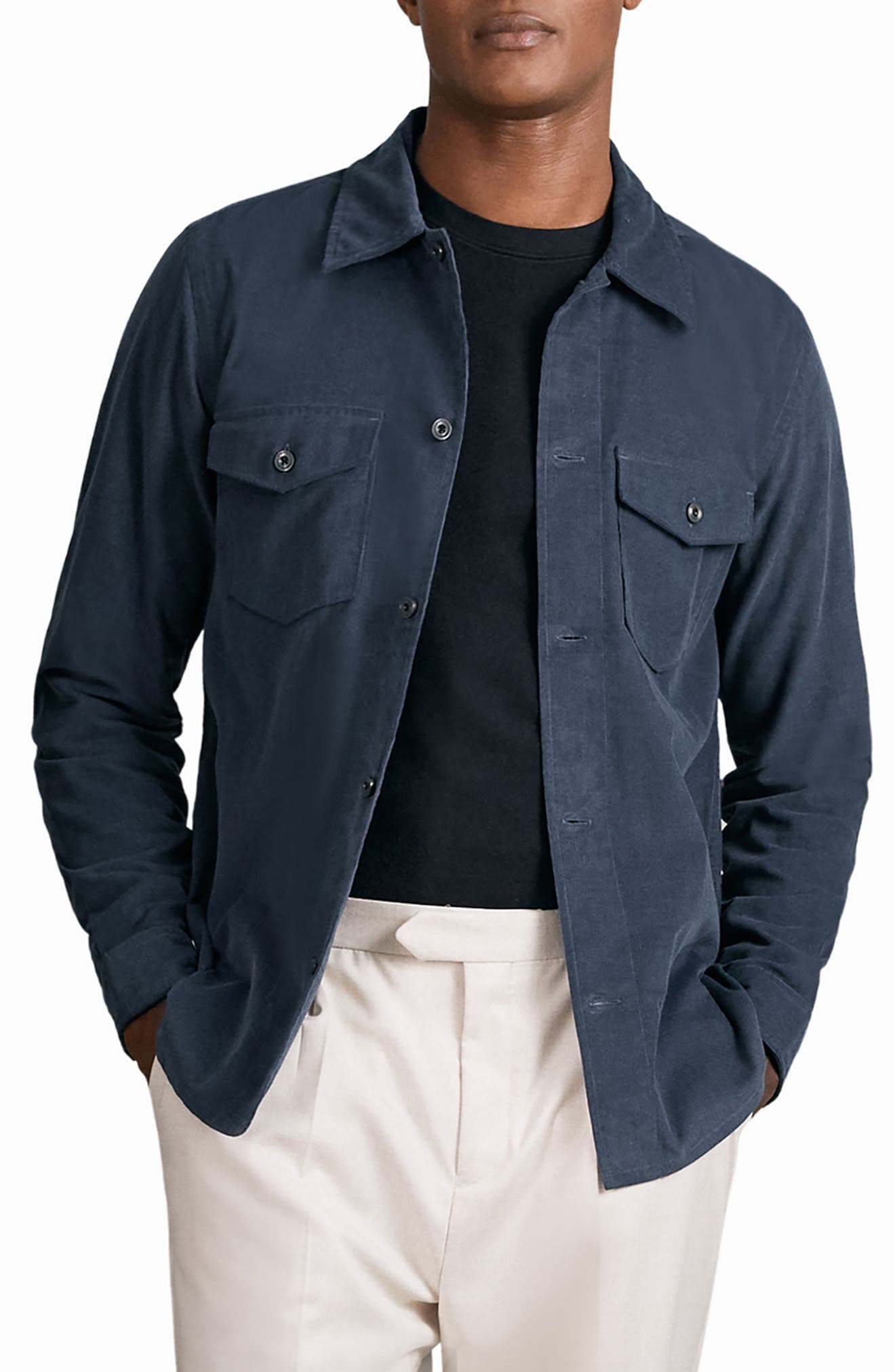 Corduroy Overshirt - image 1