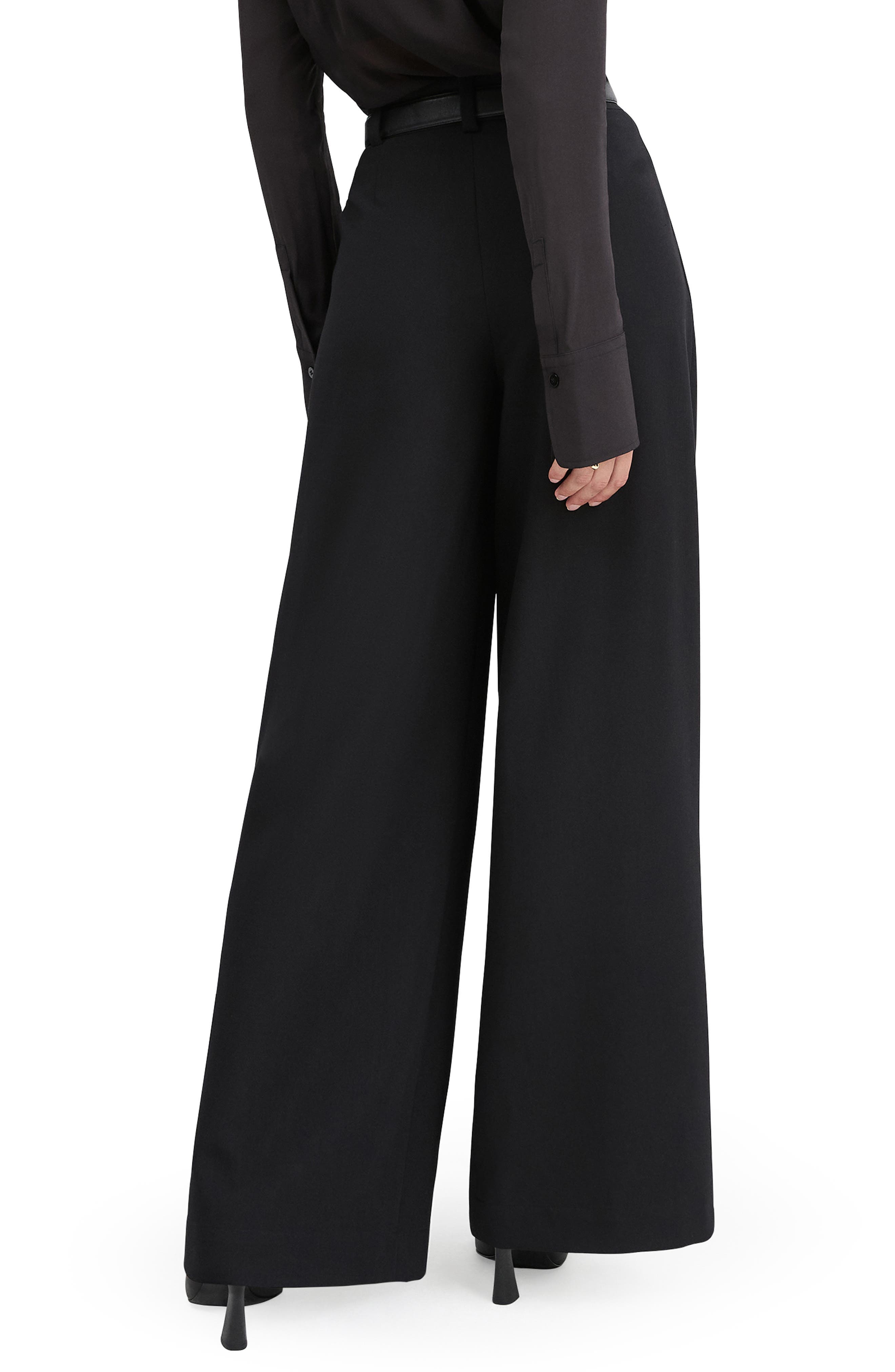 The Power Play Wrap Front Wide Leg Pants - image 2