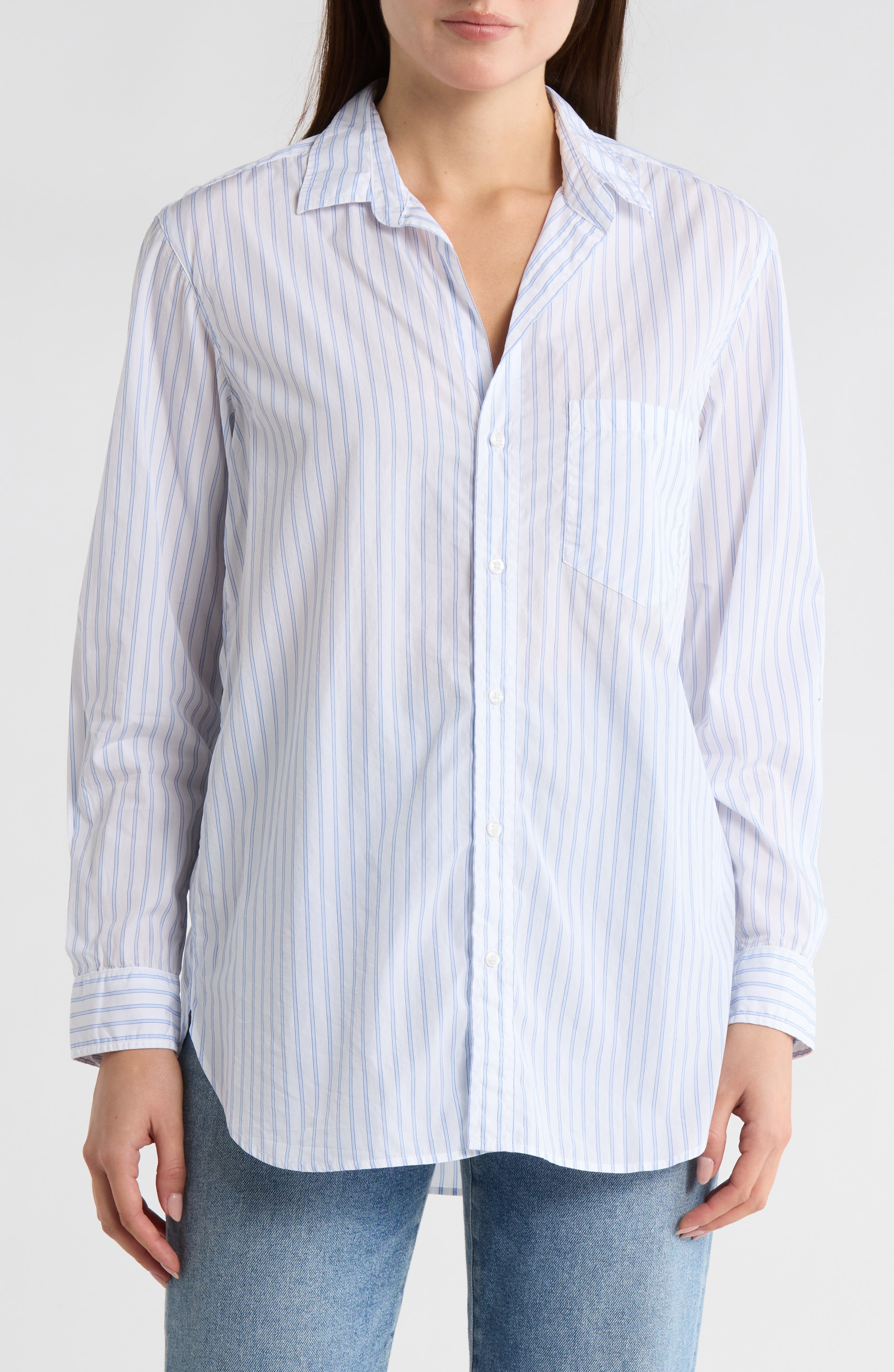 Joedy Relaxed Fit Stripe Button-Up Shirt - image 1