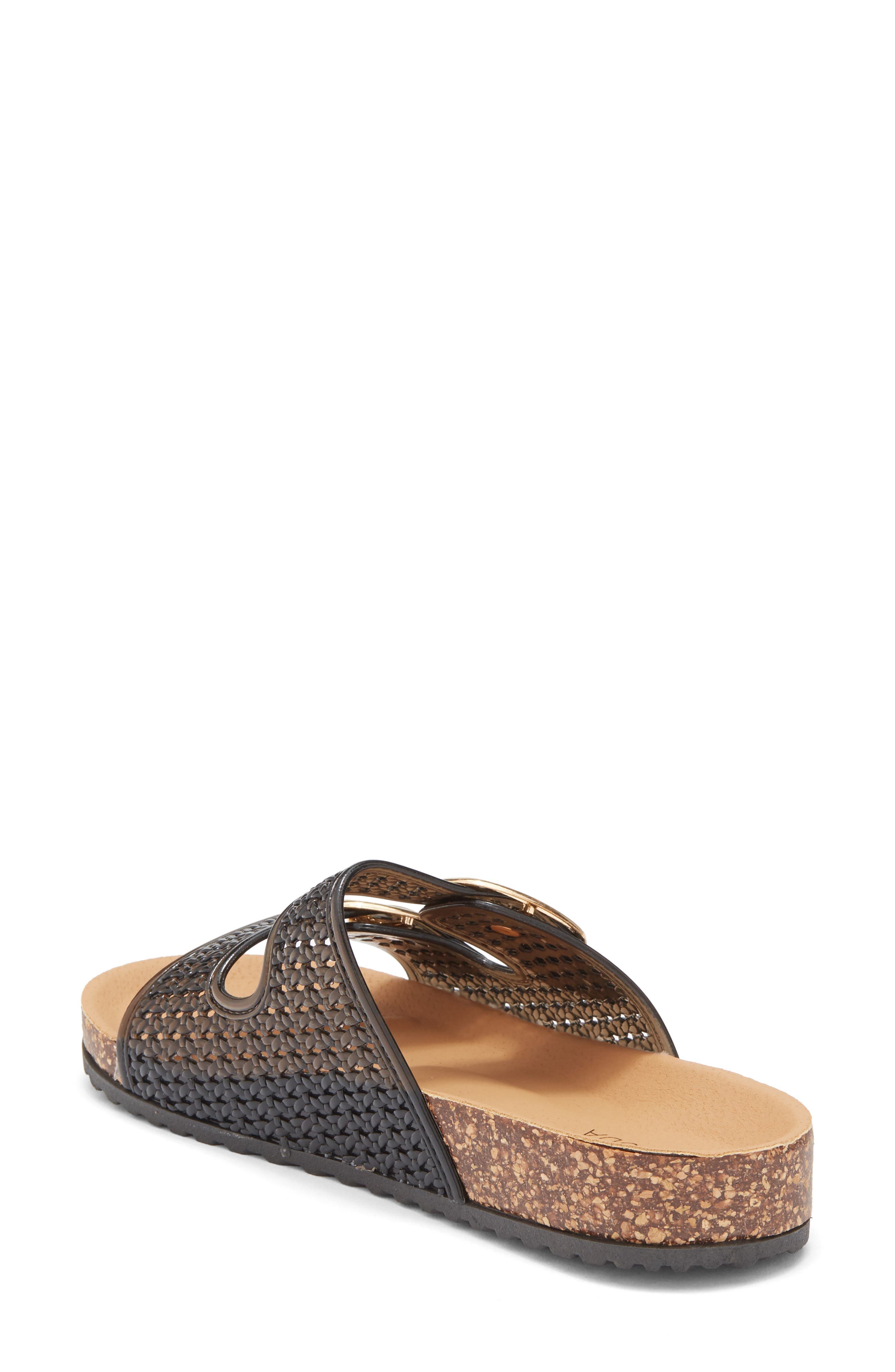 Seattle Clear Double Strap Slide Sandal - image 2