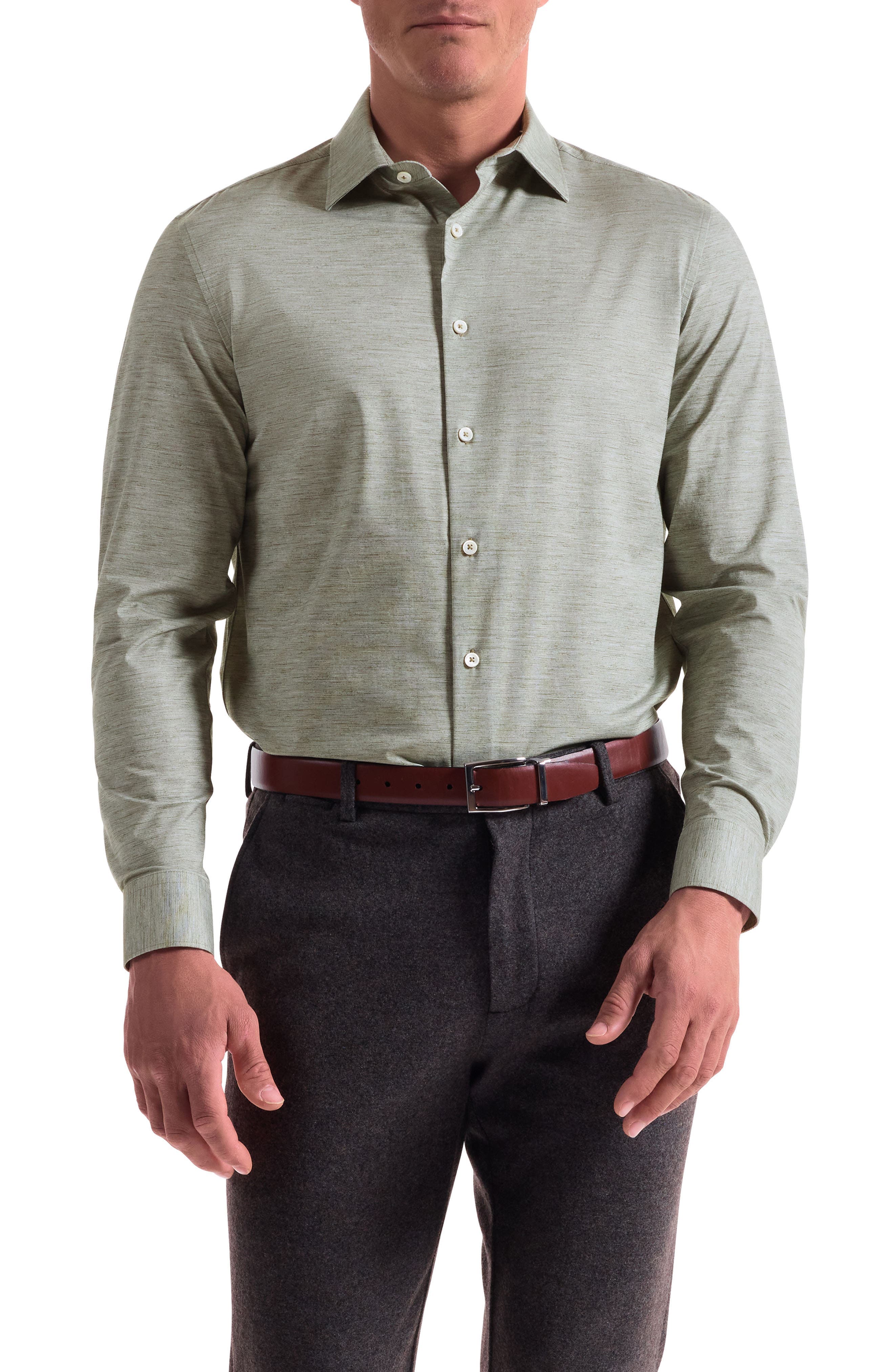 James OoohCotton Space Dye Button-Up Shirt - image 5