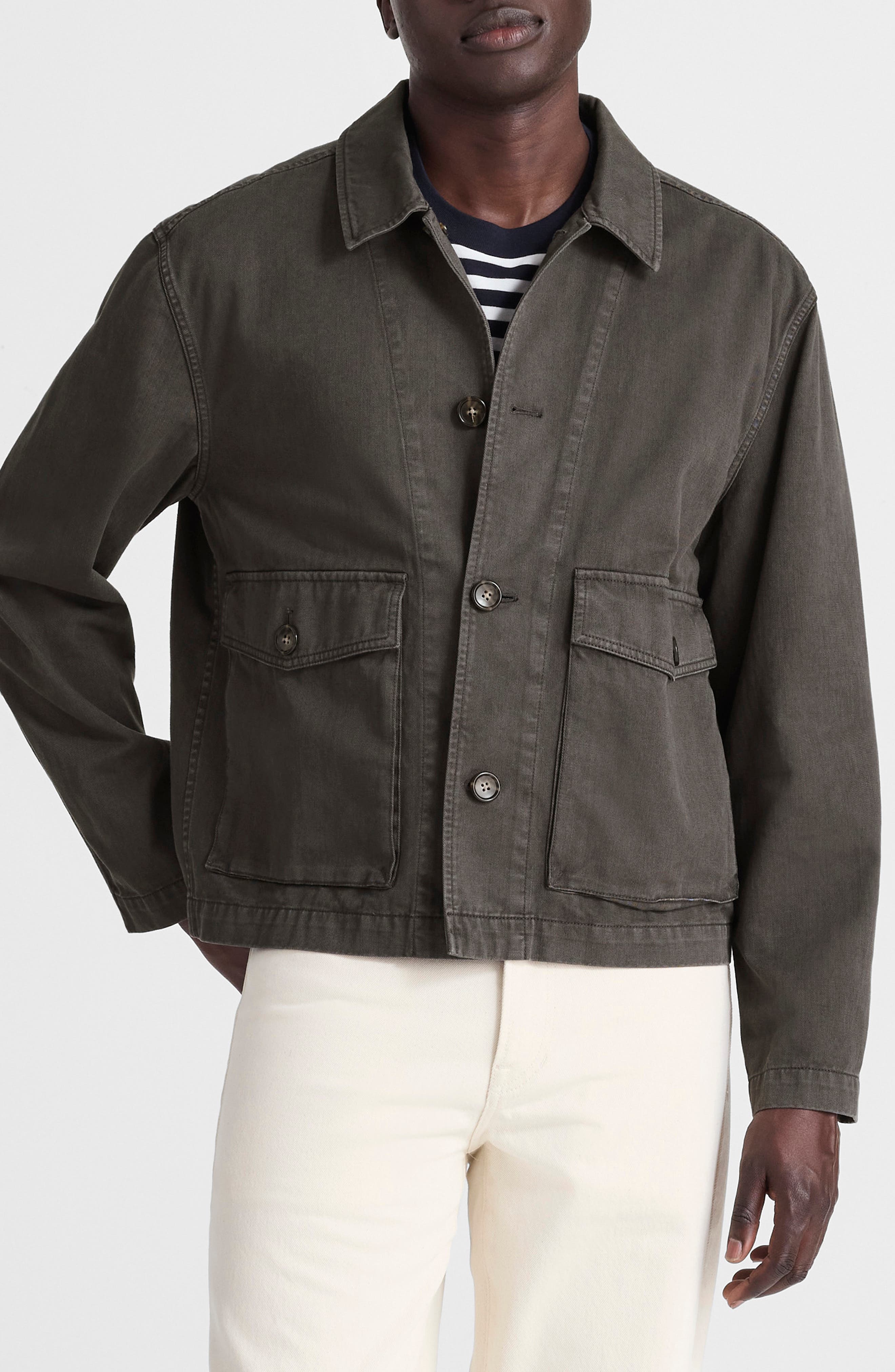 Patch Pocket Work Jacket - image 1