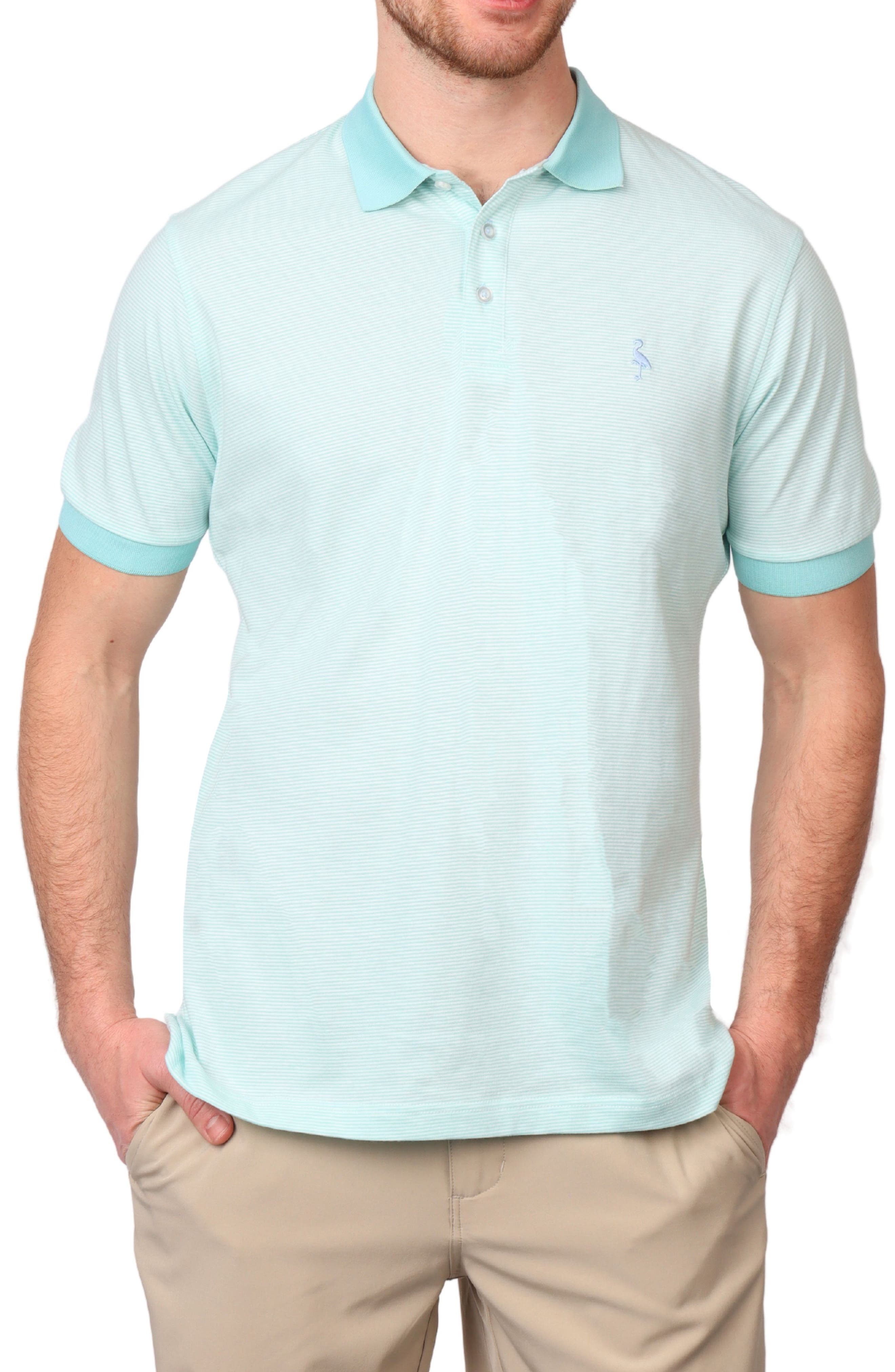 Super Soft Stripe Yarn Dye Polo - image 1