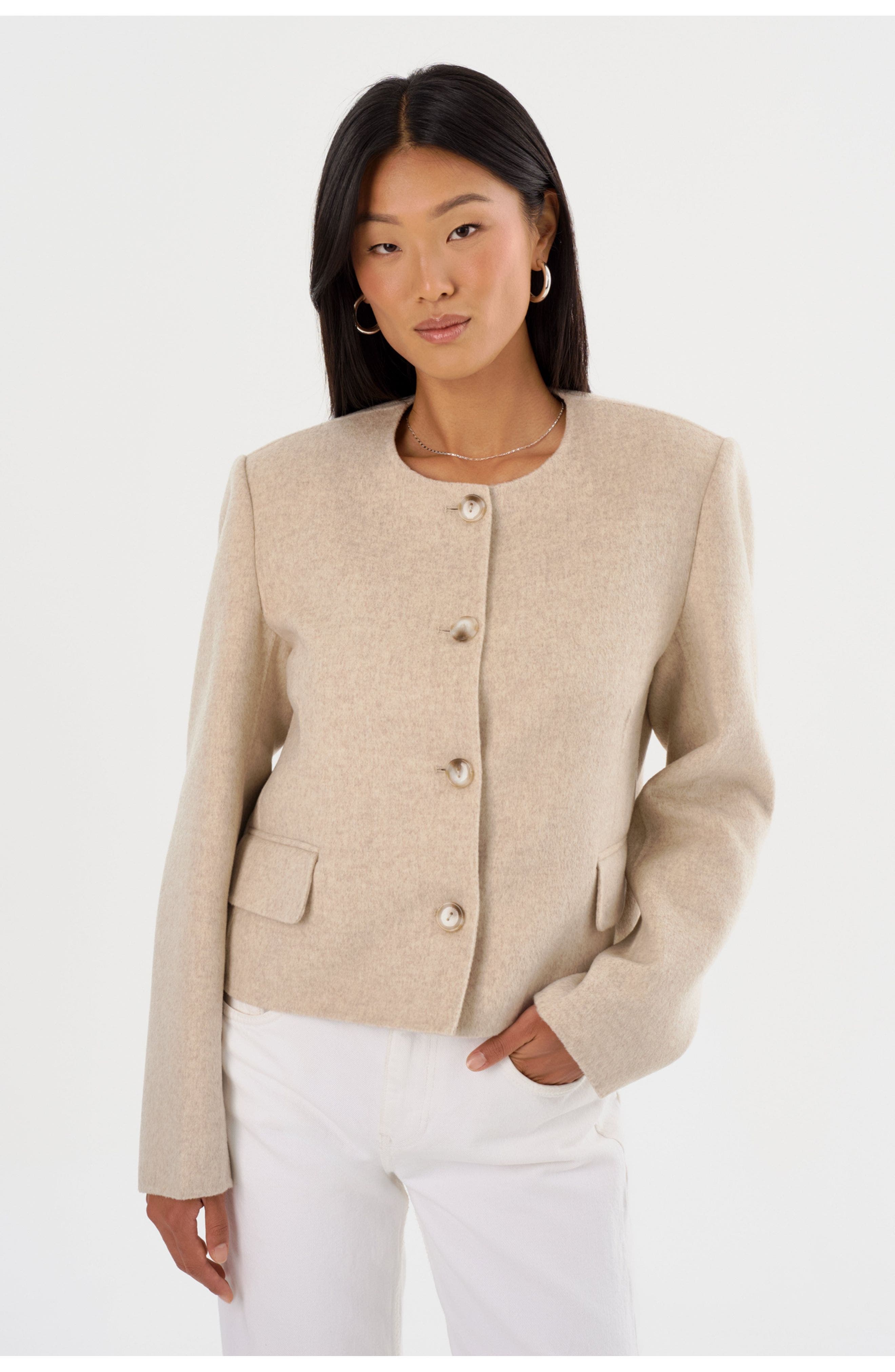 ALESSIA | Double Face Wool Jacket - image 1