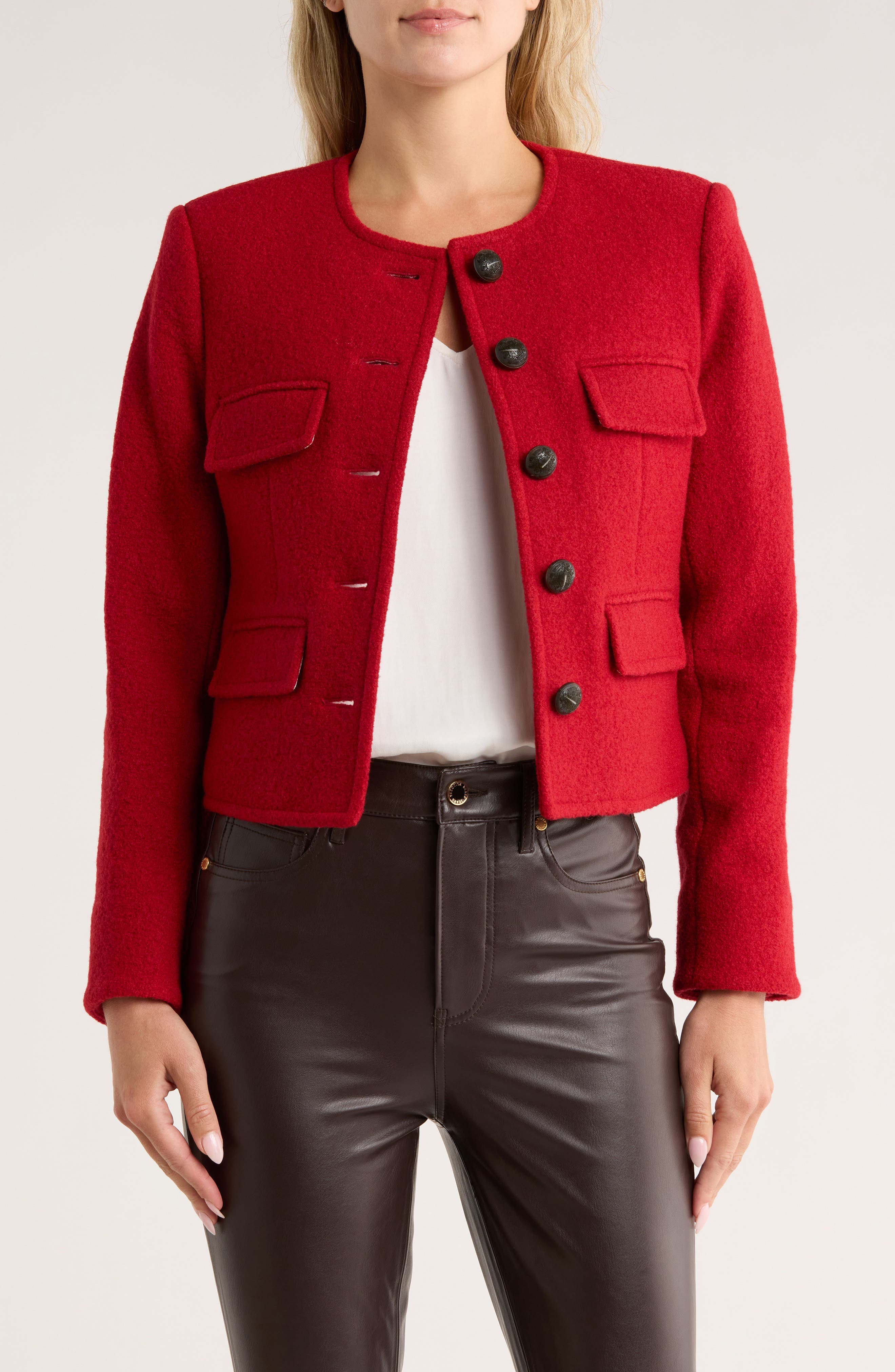 Leslie Virgin Wool Jacket - image 1