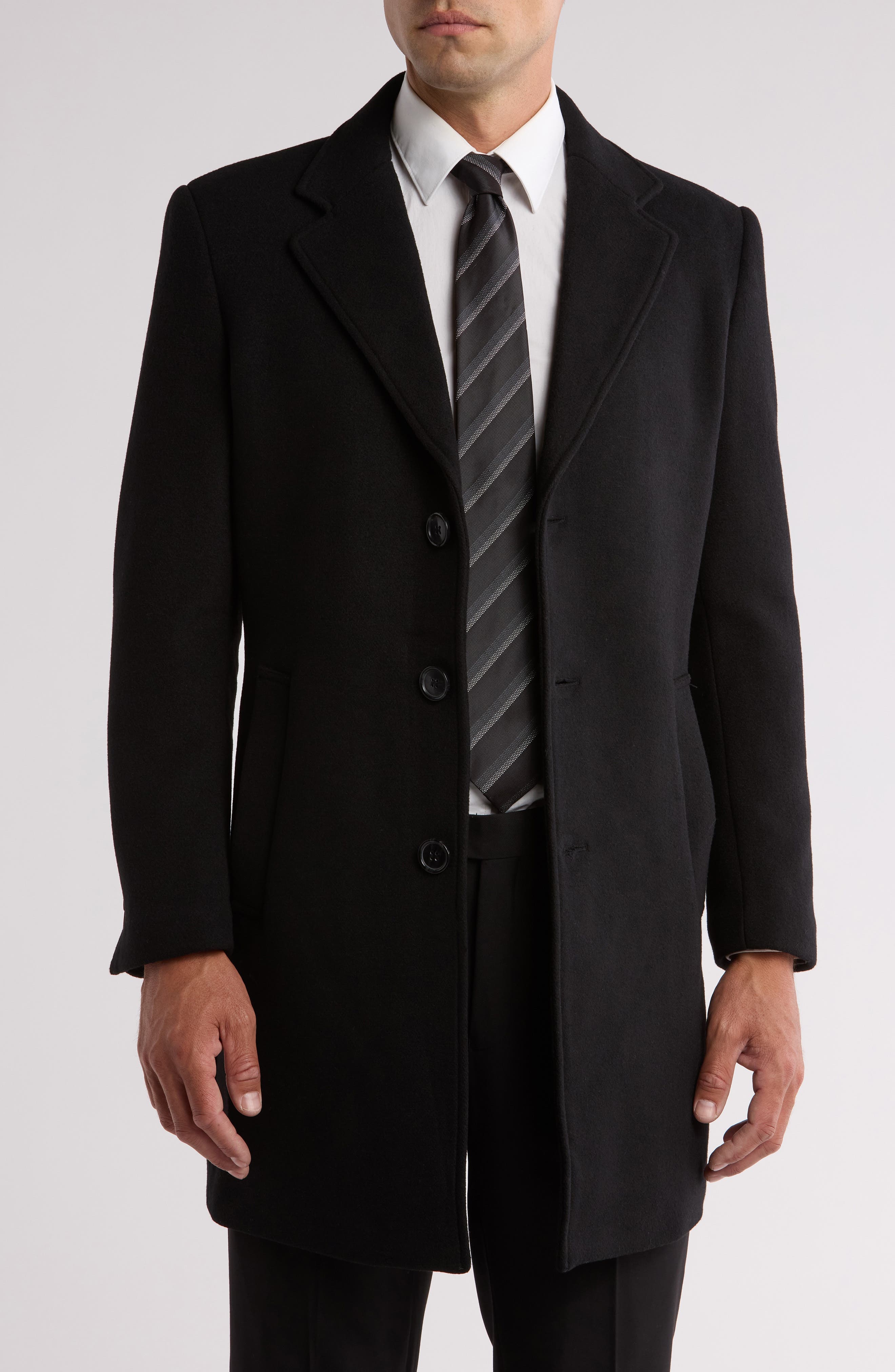Tailored Wool Blend Jacket - image 1