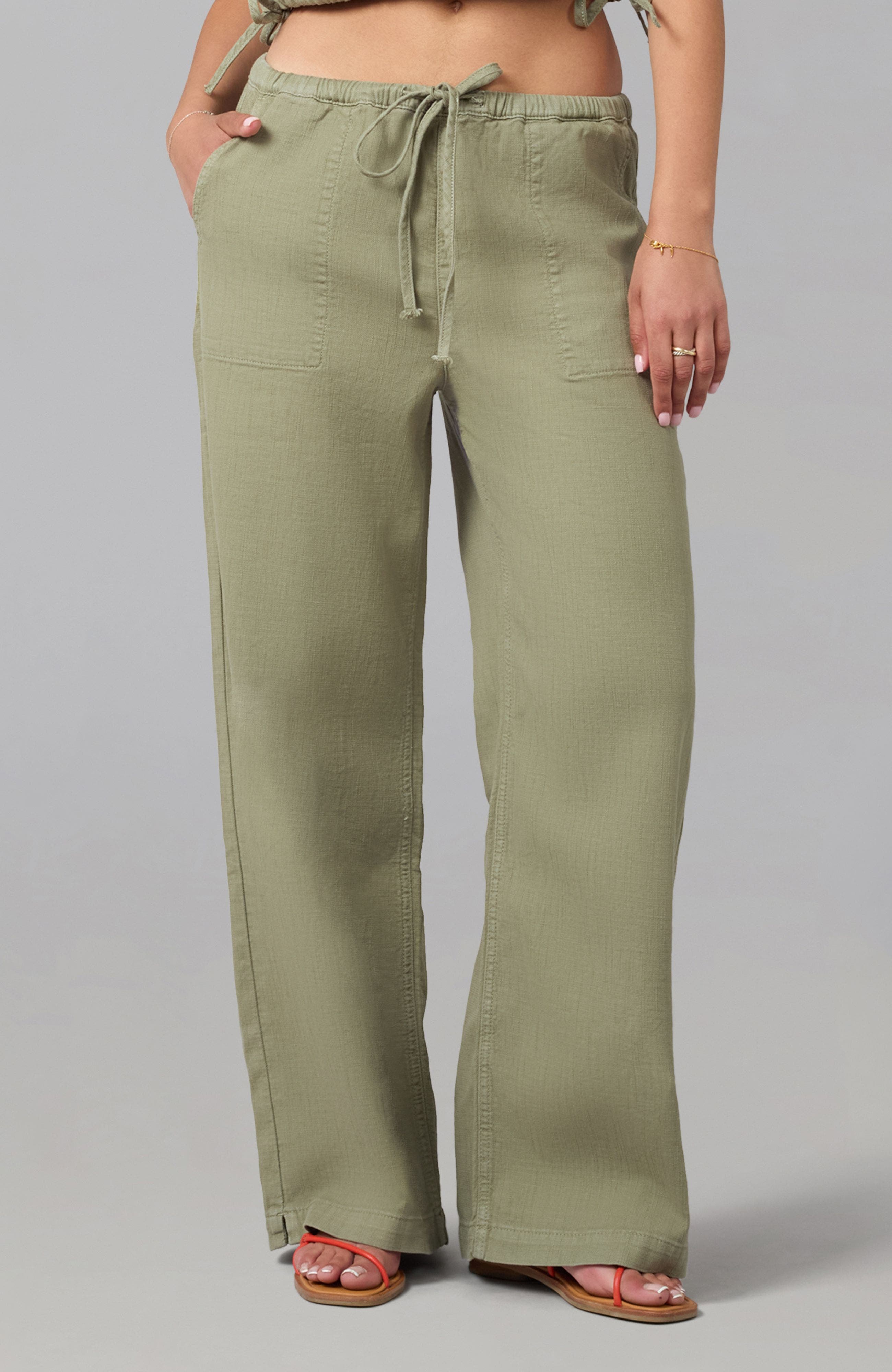 Remy Mid Rise Wide Leg Jeans - image 1