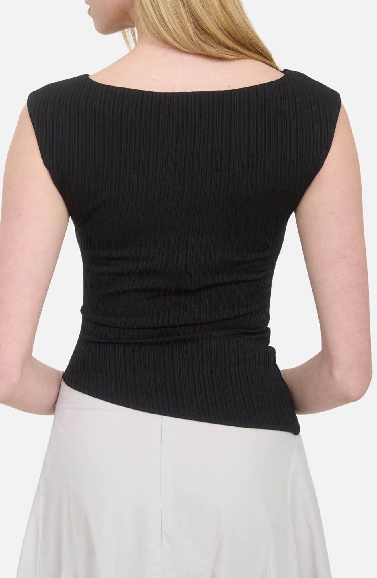 Ribbed Ruched Top - image 2