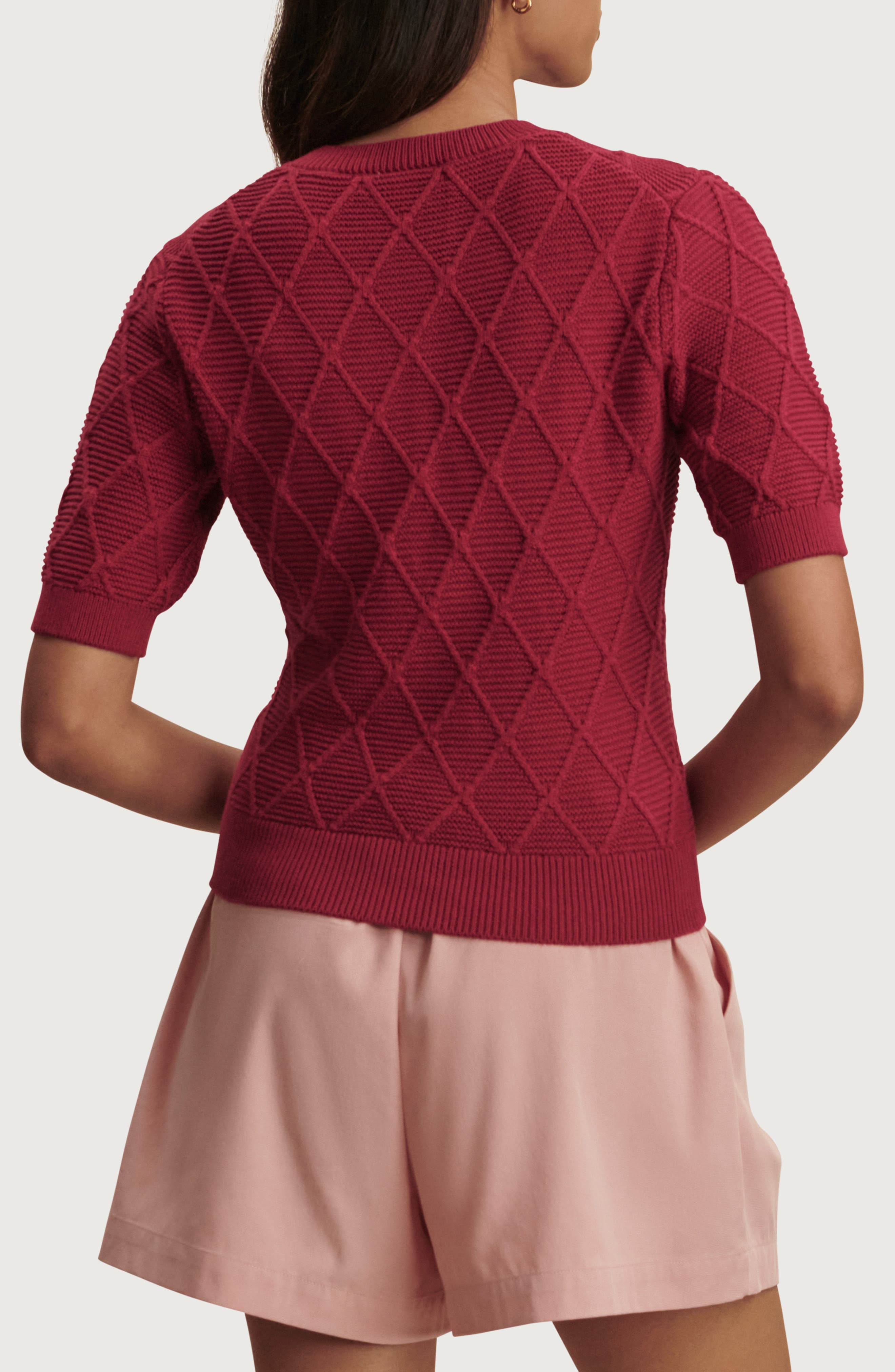 Merryn Diamond Knit Sweater - image 2