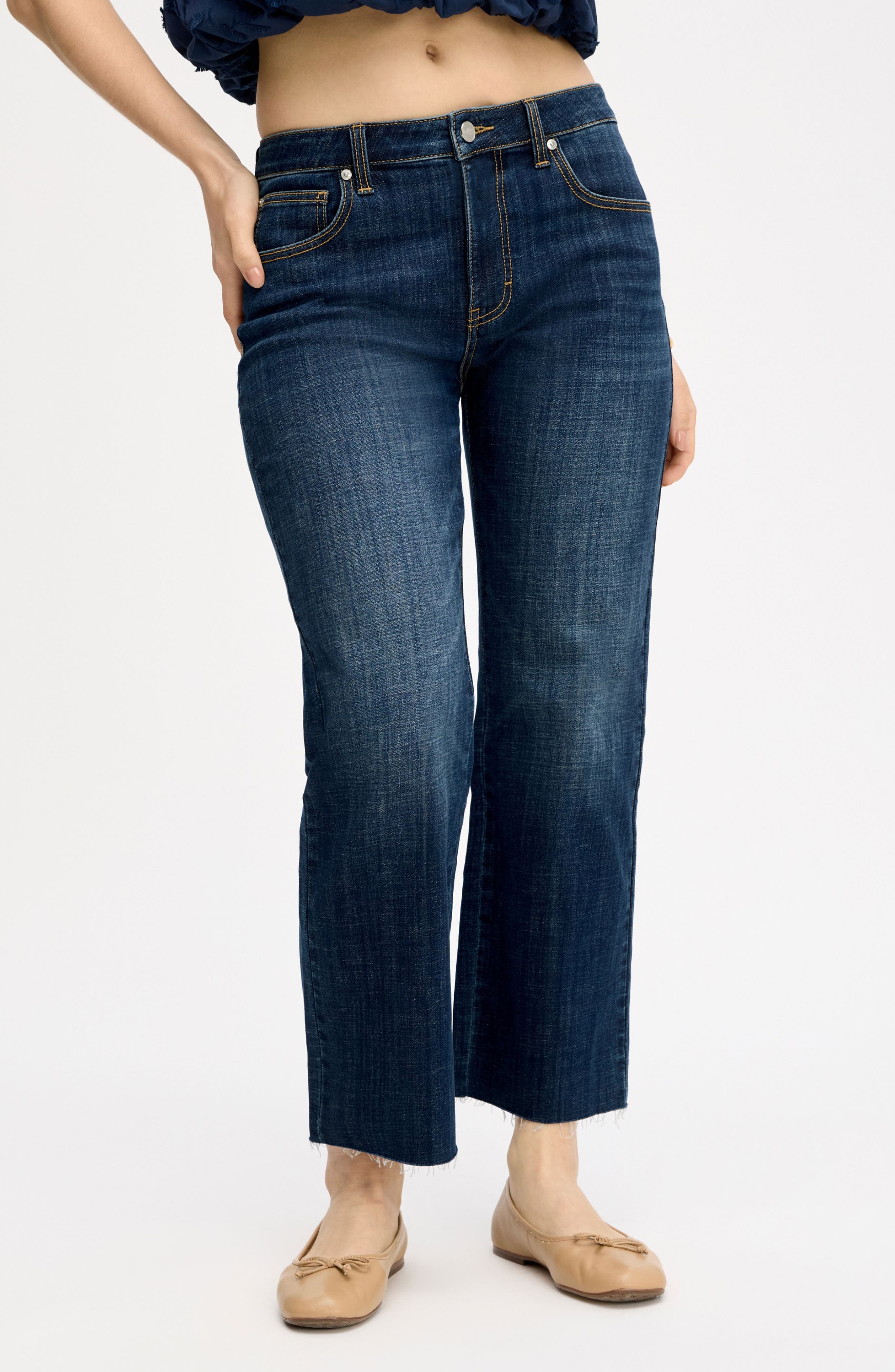 Ankle Straight Leg Jeans - image 1