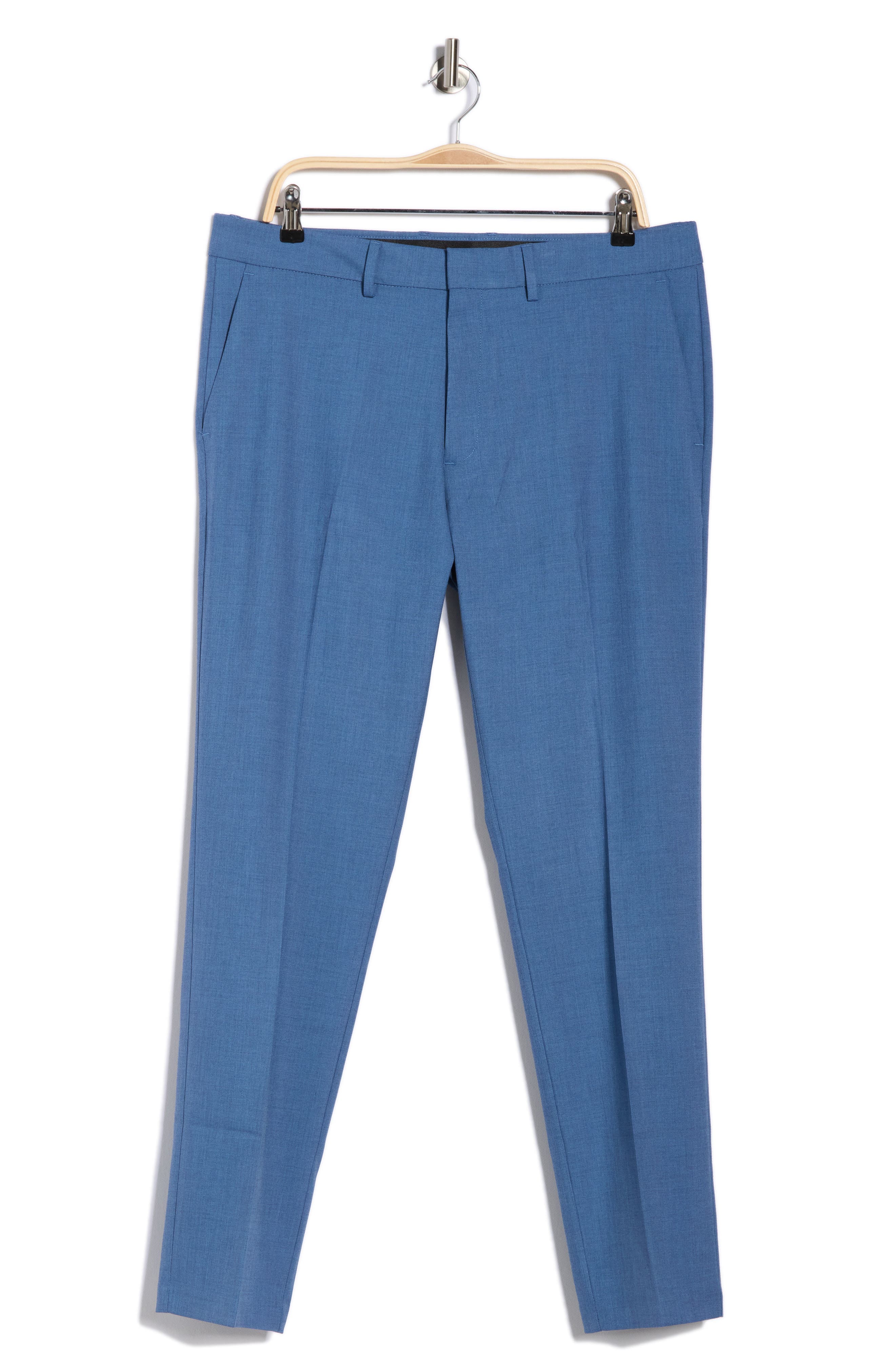 Slim Fit Sharkskin Pants - image 3