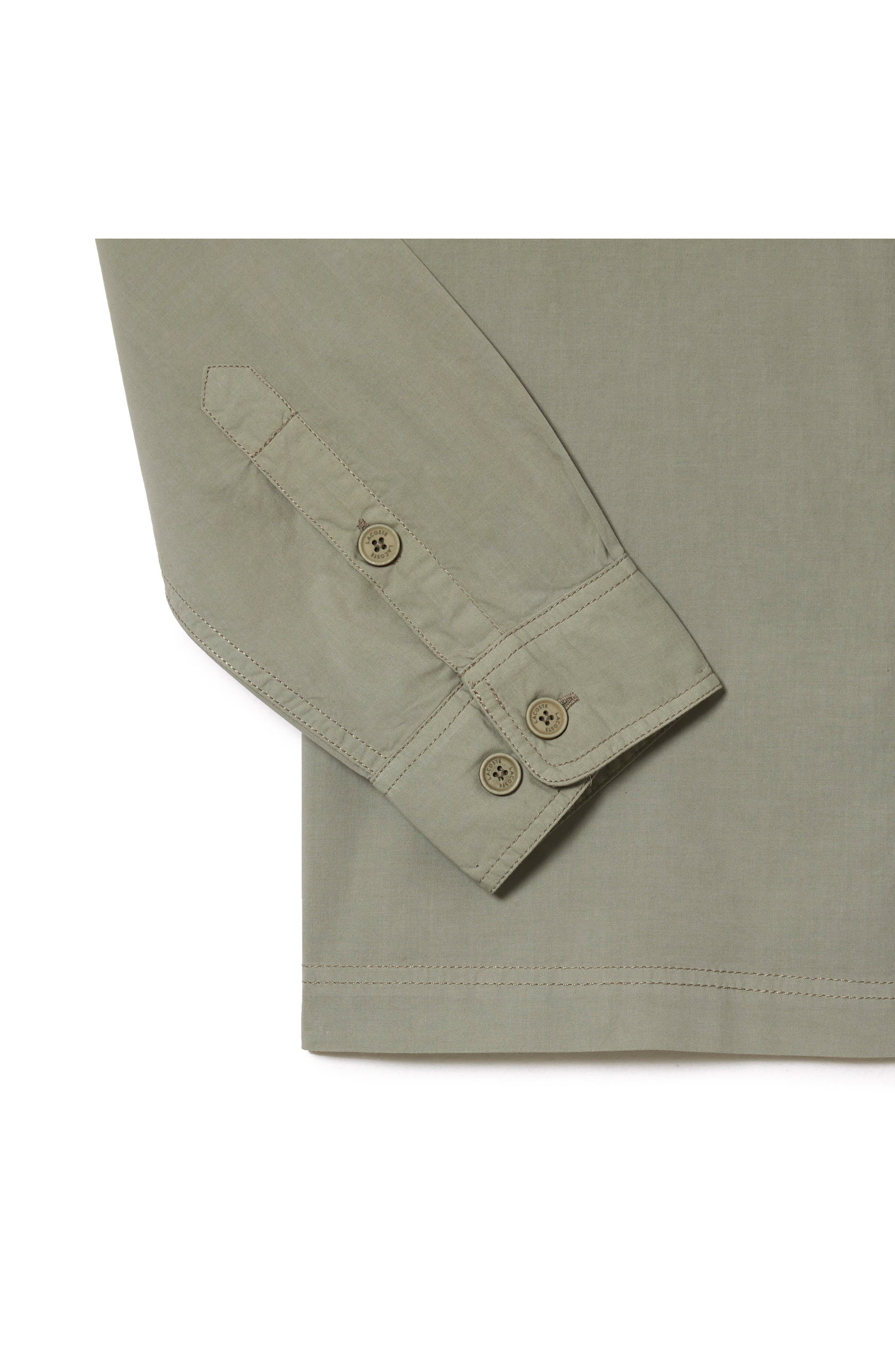 Cotton Button-Up Overshirt - image 2