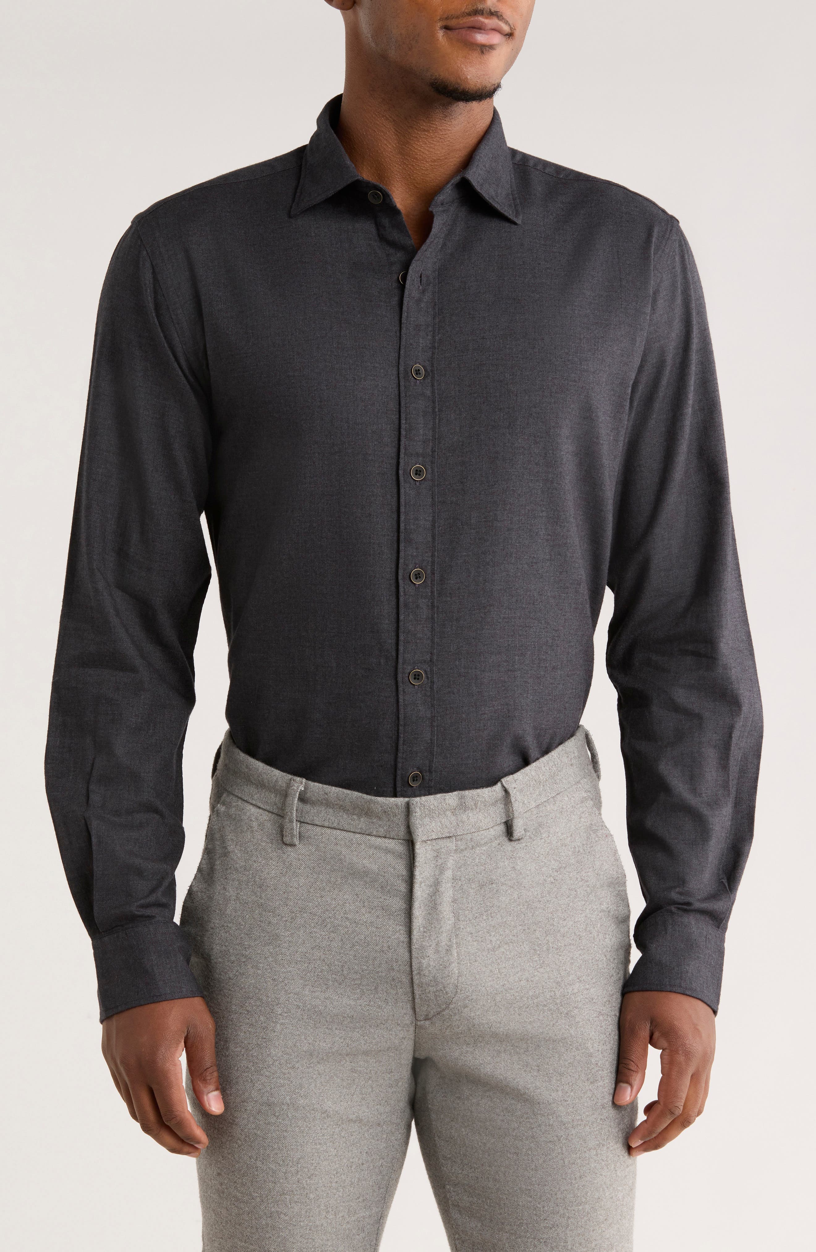 Harveys Sport Fit Button-Up Shirt - image 1