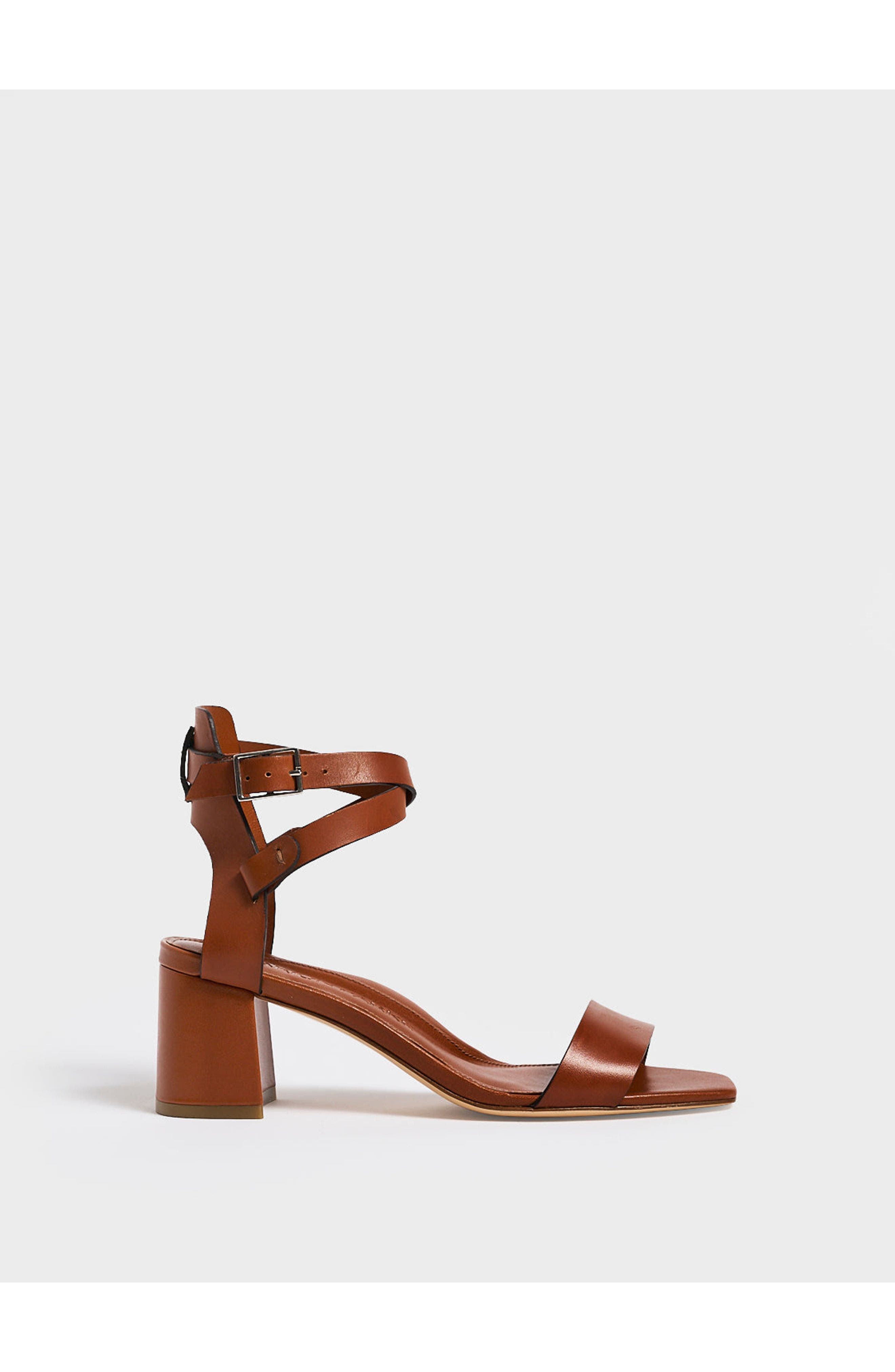 Brett Block Heel | Nappa - image 1