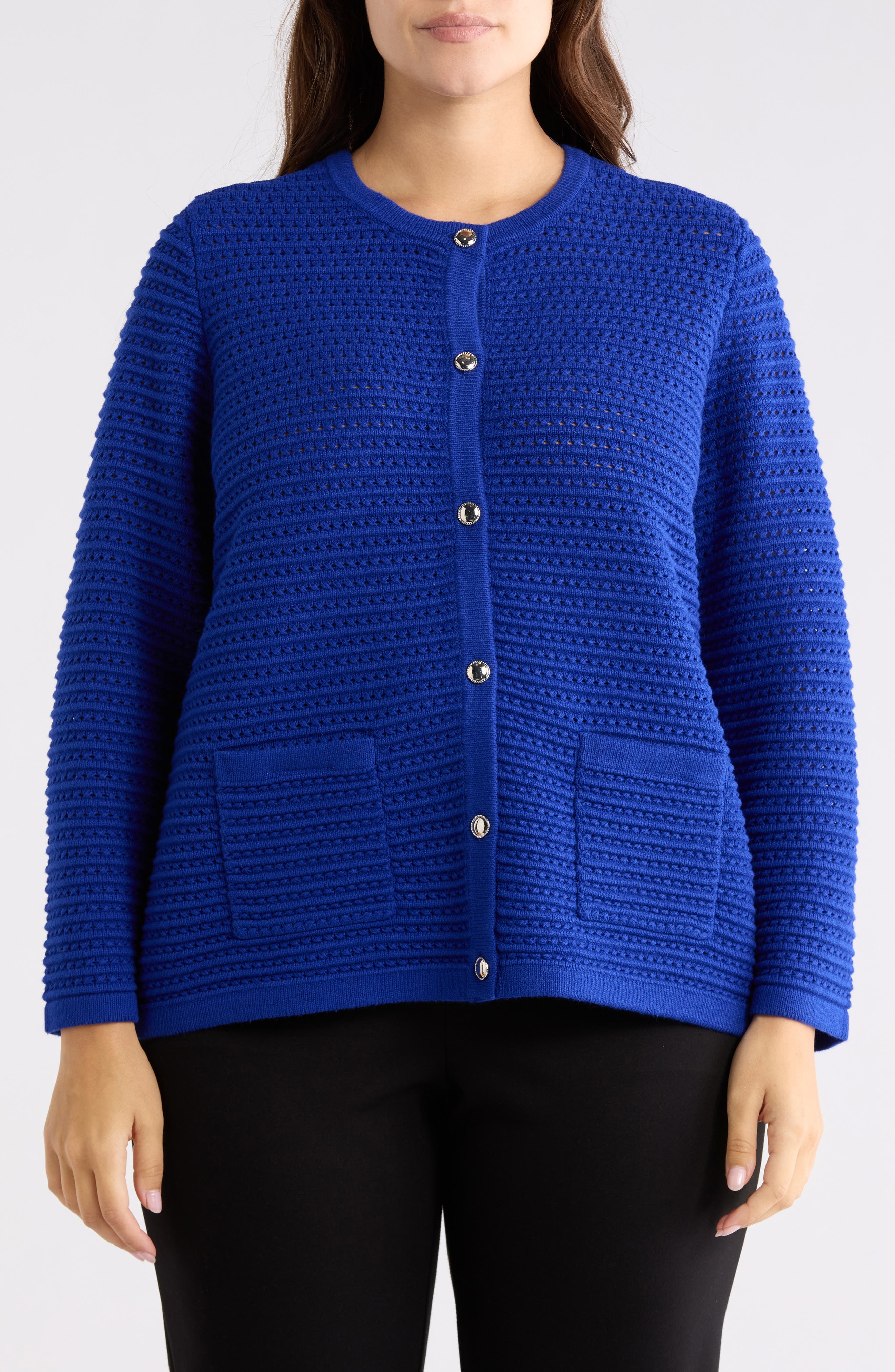 Textured Stitch Cardigan - image 1