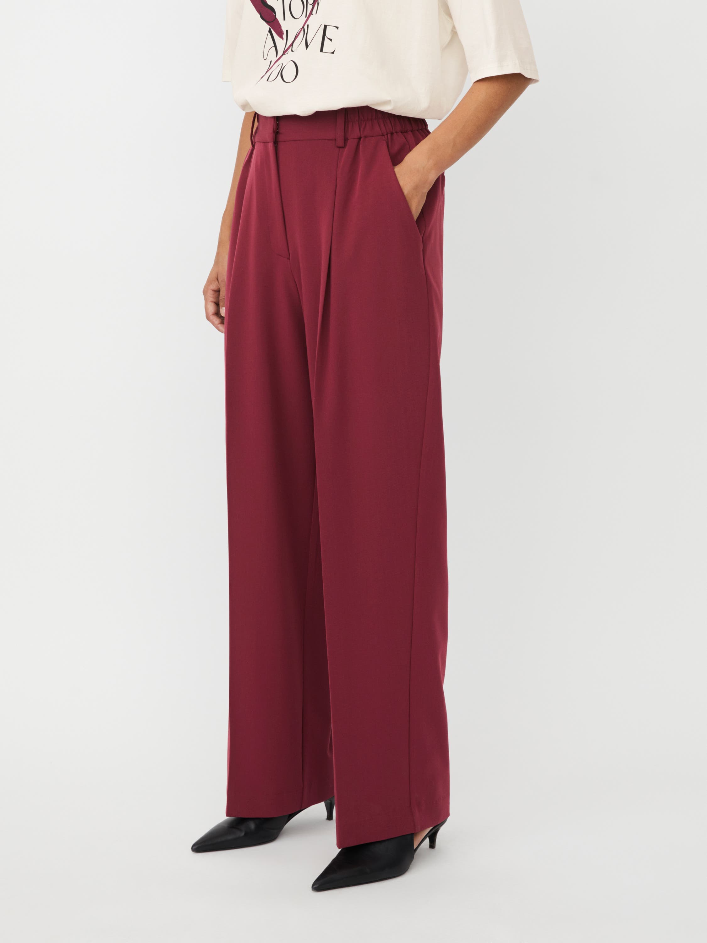 Mapryscian High Waisted Wide Leg Pants - image 3