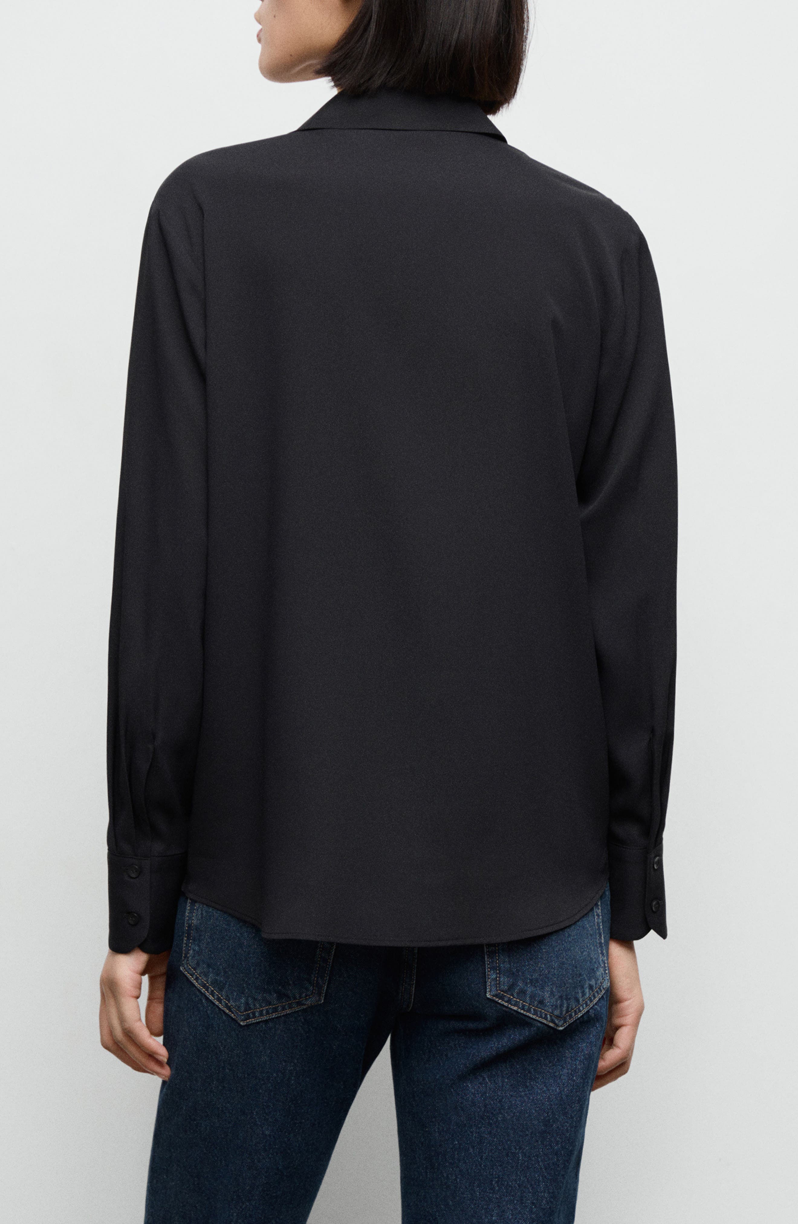 Print Button-Up Shirt - image 2