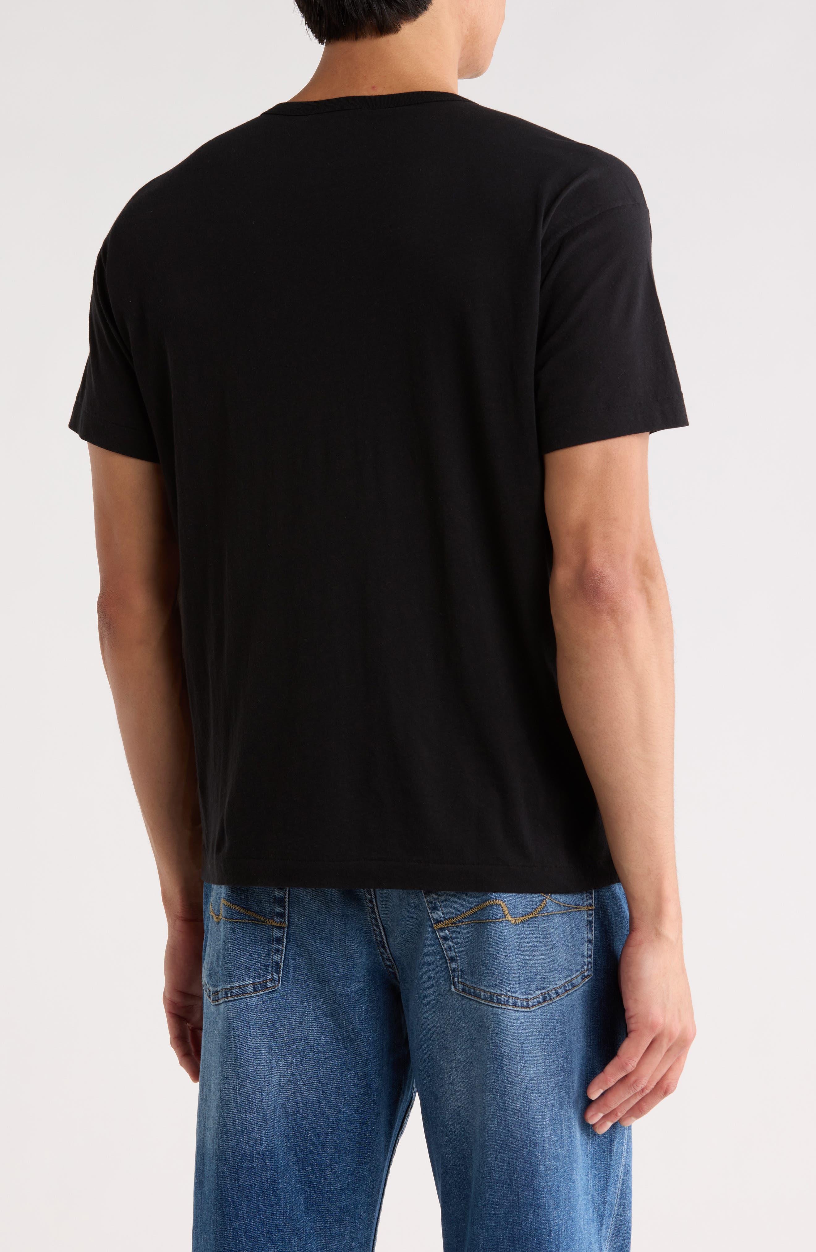 Japanese De-Luxe Cotton & Linen Blend T-Shirt - image 2