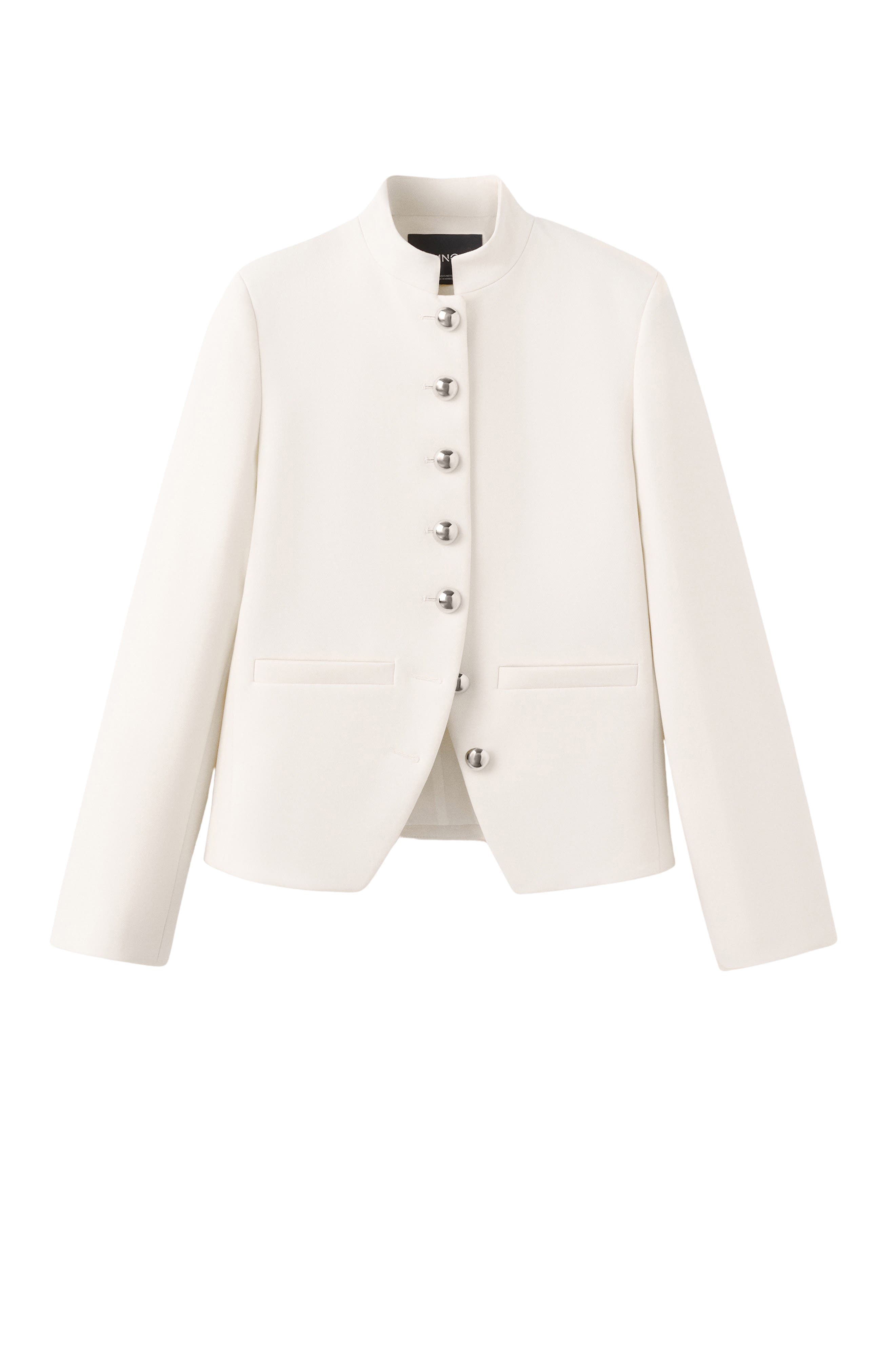 Mandarin Collar Jacket - image 1