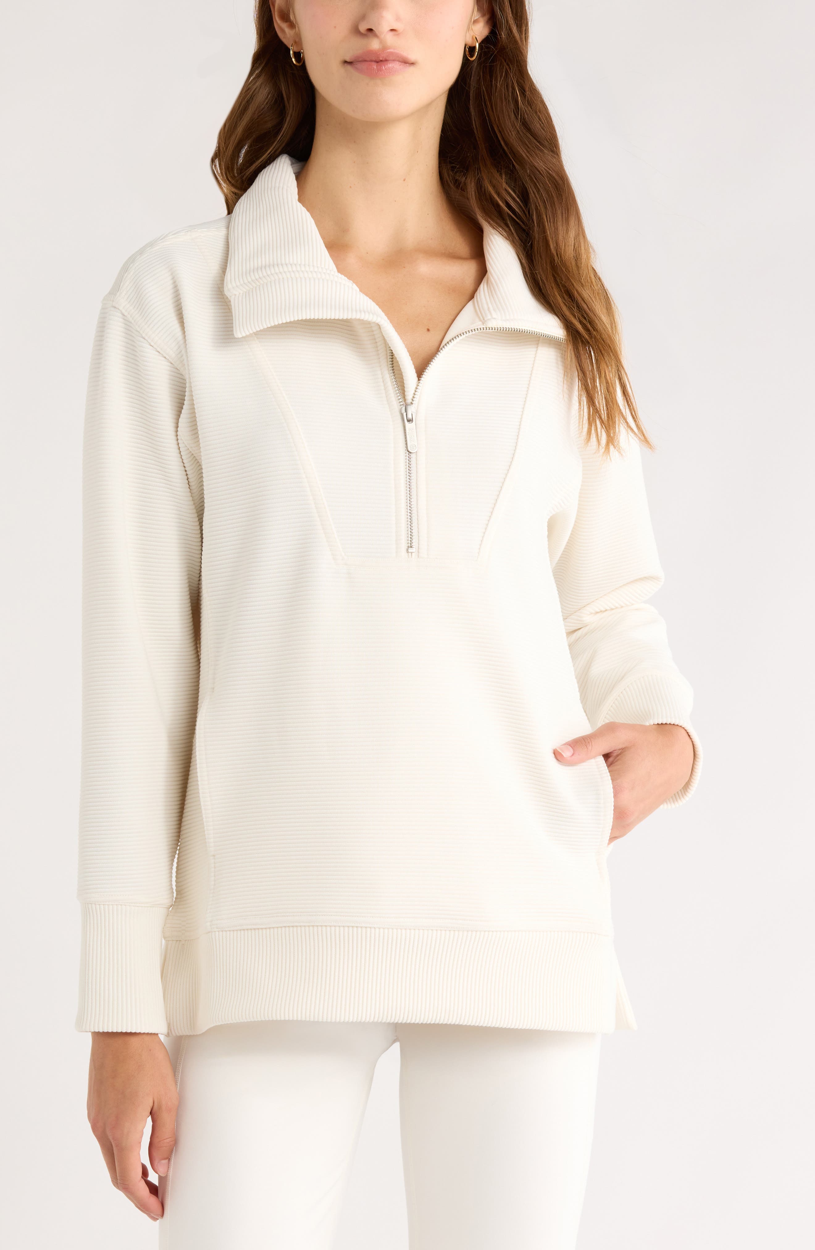 Kickback Ottoman Half Zip Tunic - image 5