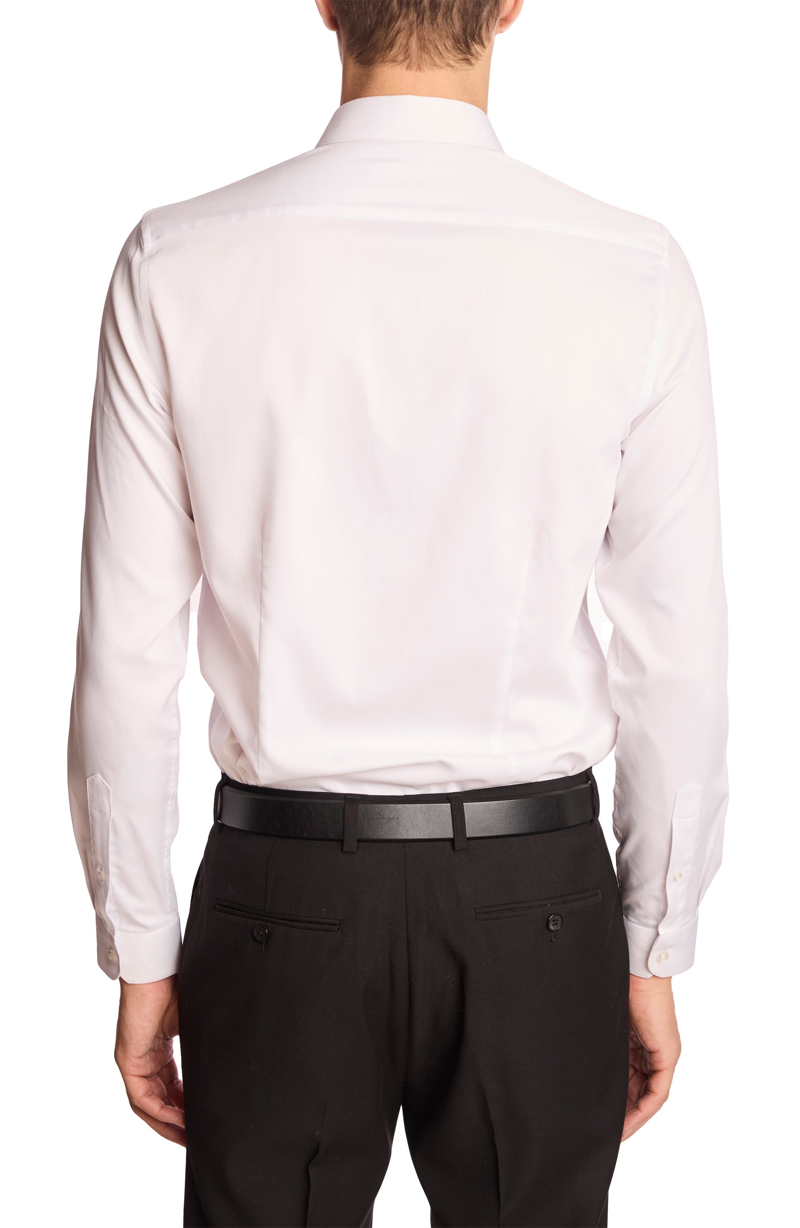 Samuel Solid Stretch Cotton Dress Shirt - image 2