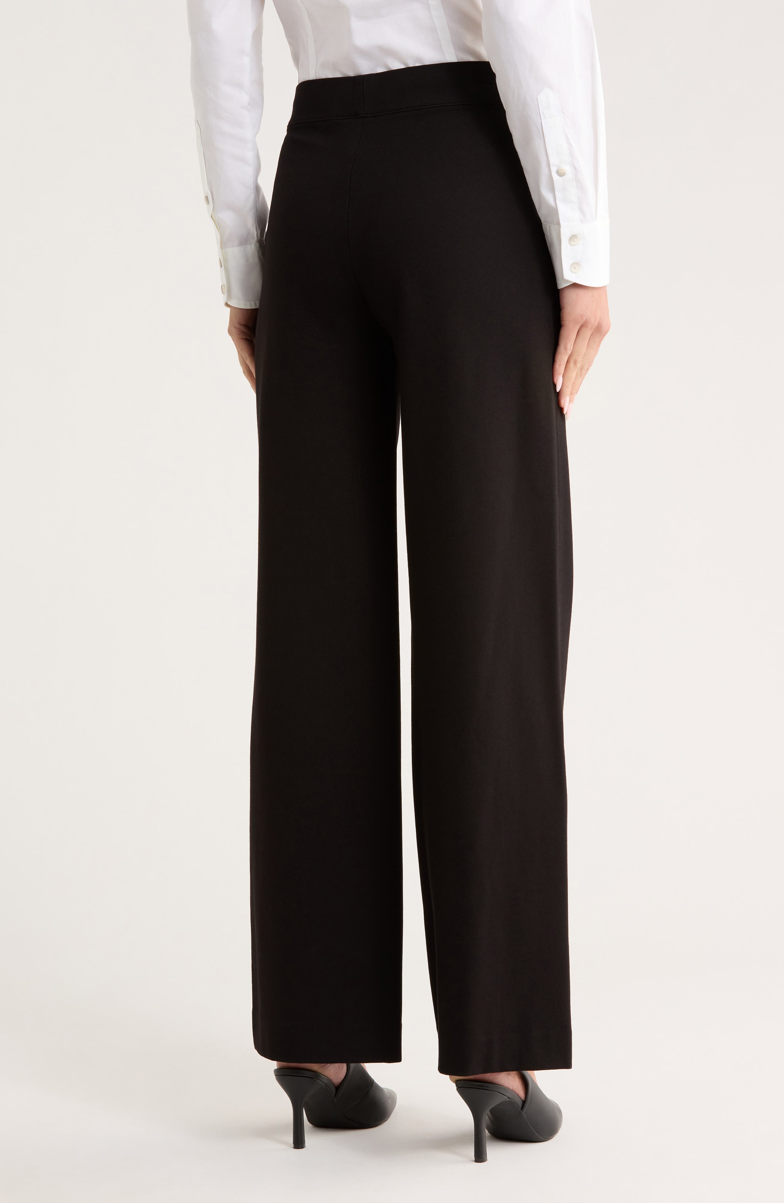 Iris Wide Leg Ponte Pants - image 2