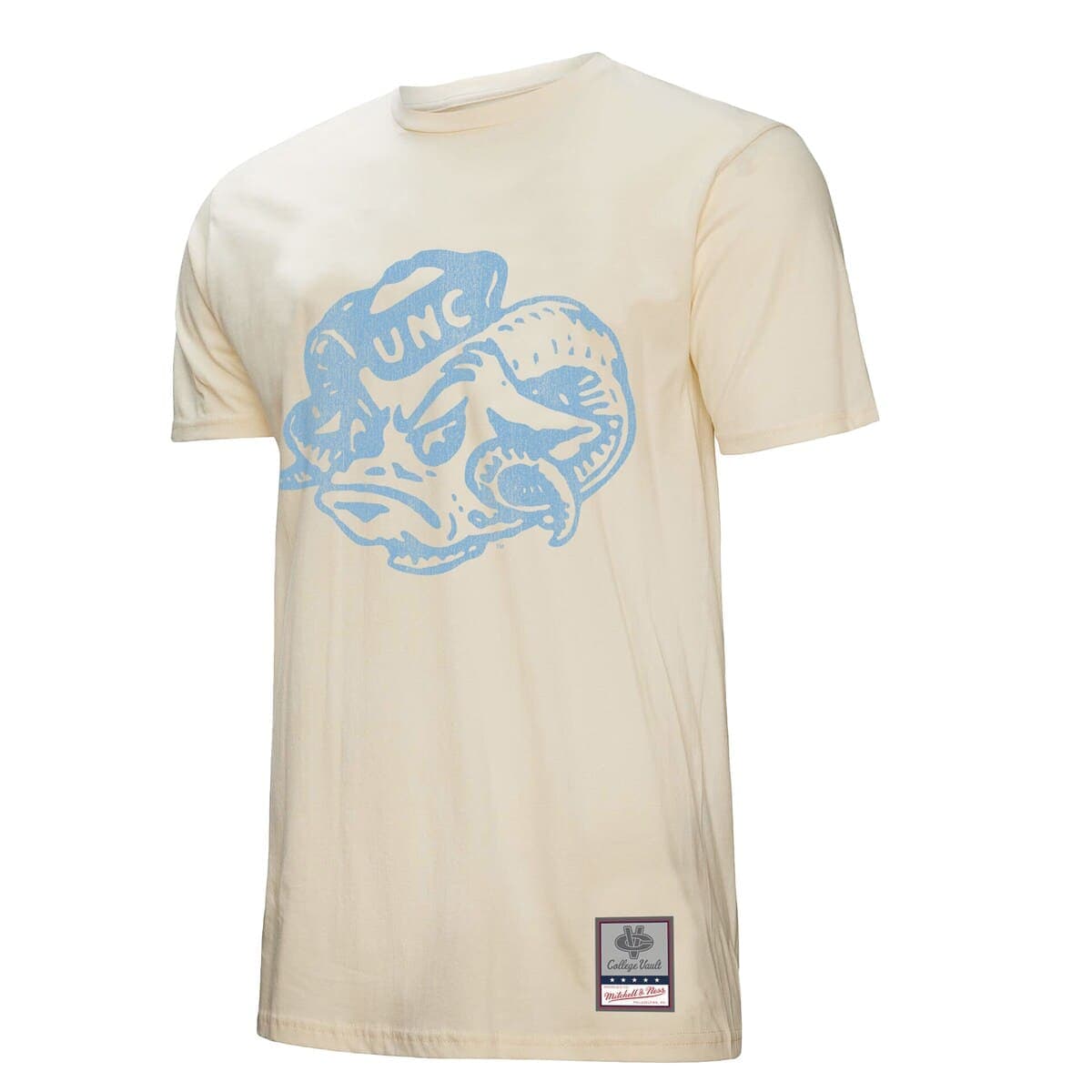 Men's Mitchell & Ness  Cream North Carolina Tar Heels Vintage Tone T-Shirt - image 2