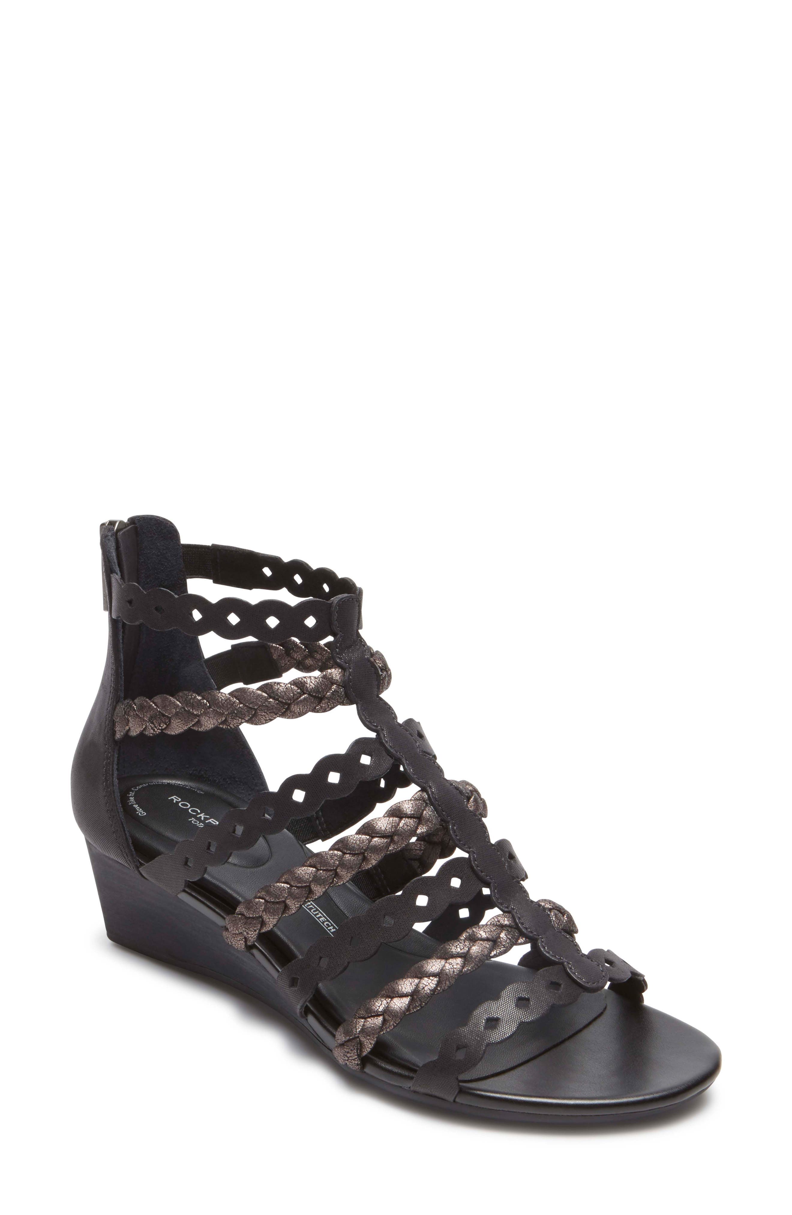 Total Motion Gladiator Wedge Sandal - image 1