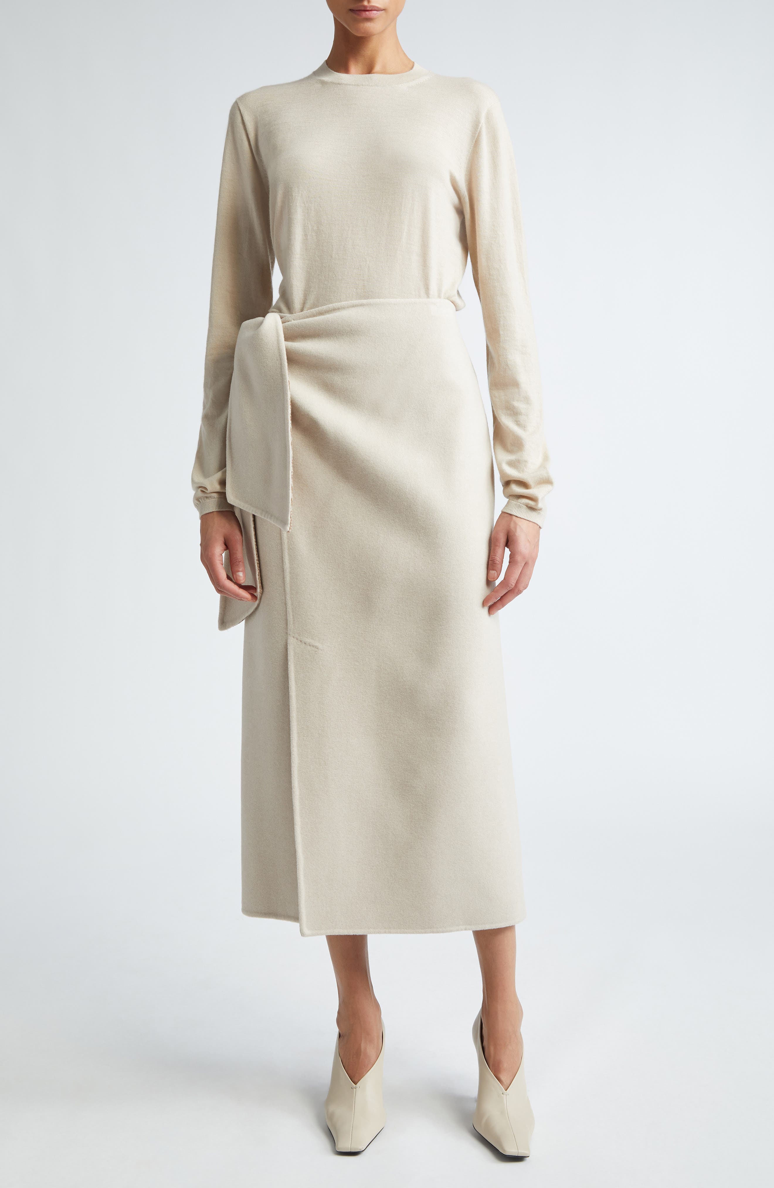 Afelio Cashmere Crewneck Sweater - image 2