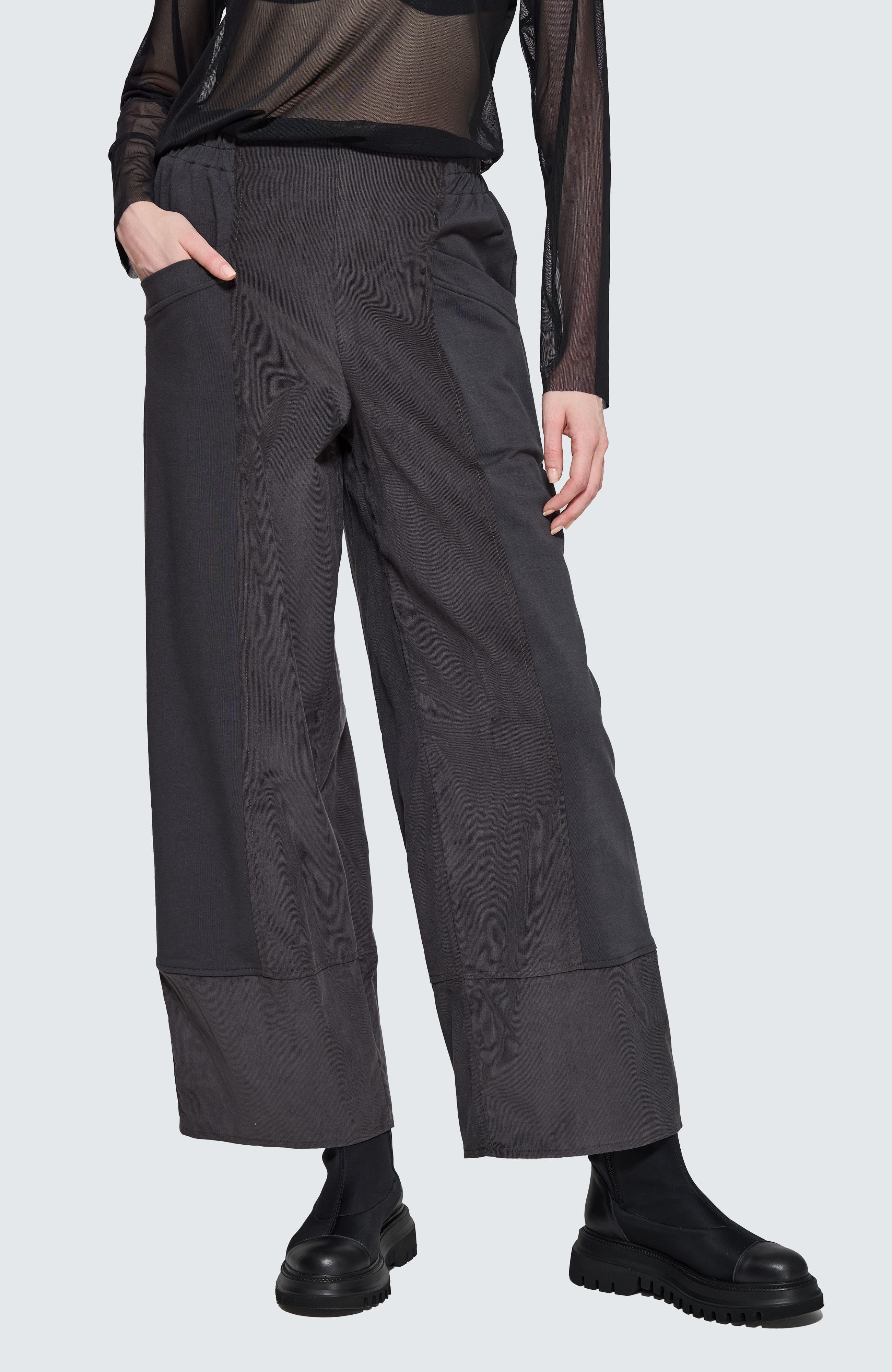 Sable Structured Wide-Leg Pants - image 4