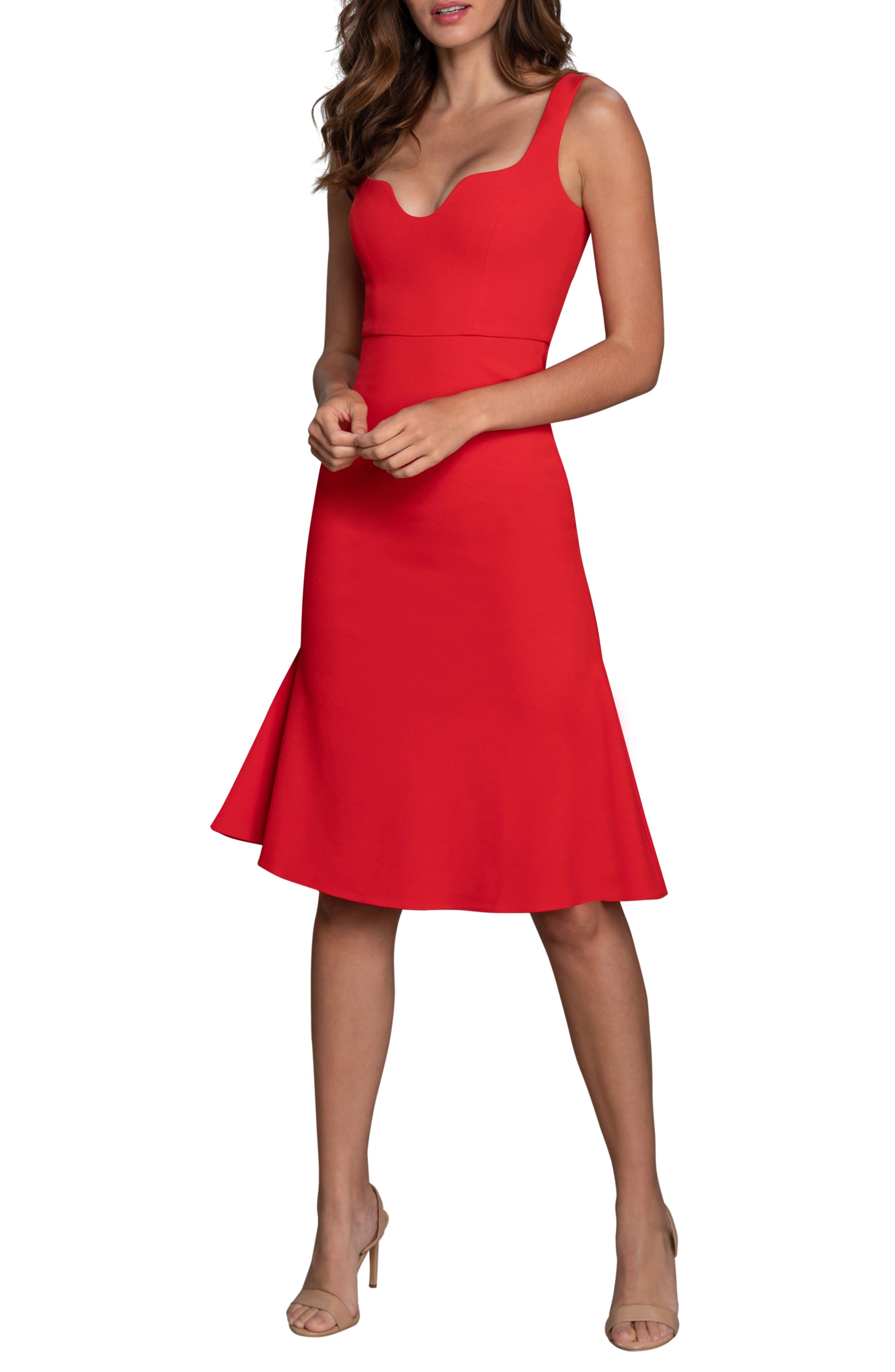 Sammie Sweetheart Neck Cocktail Dress - image 1