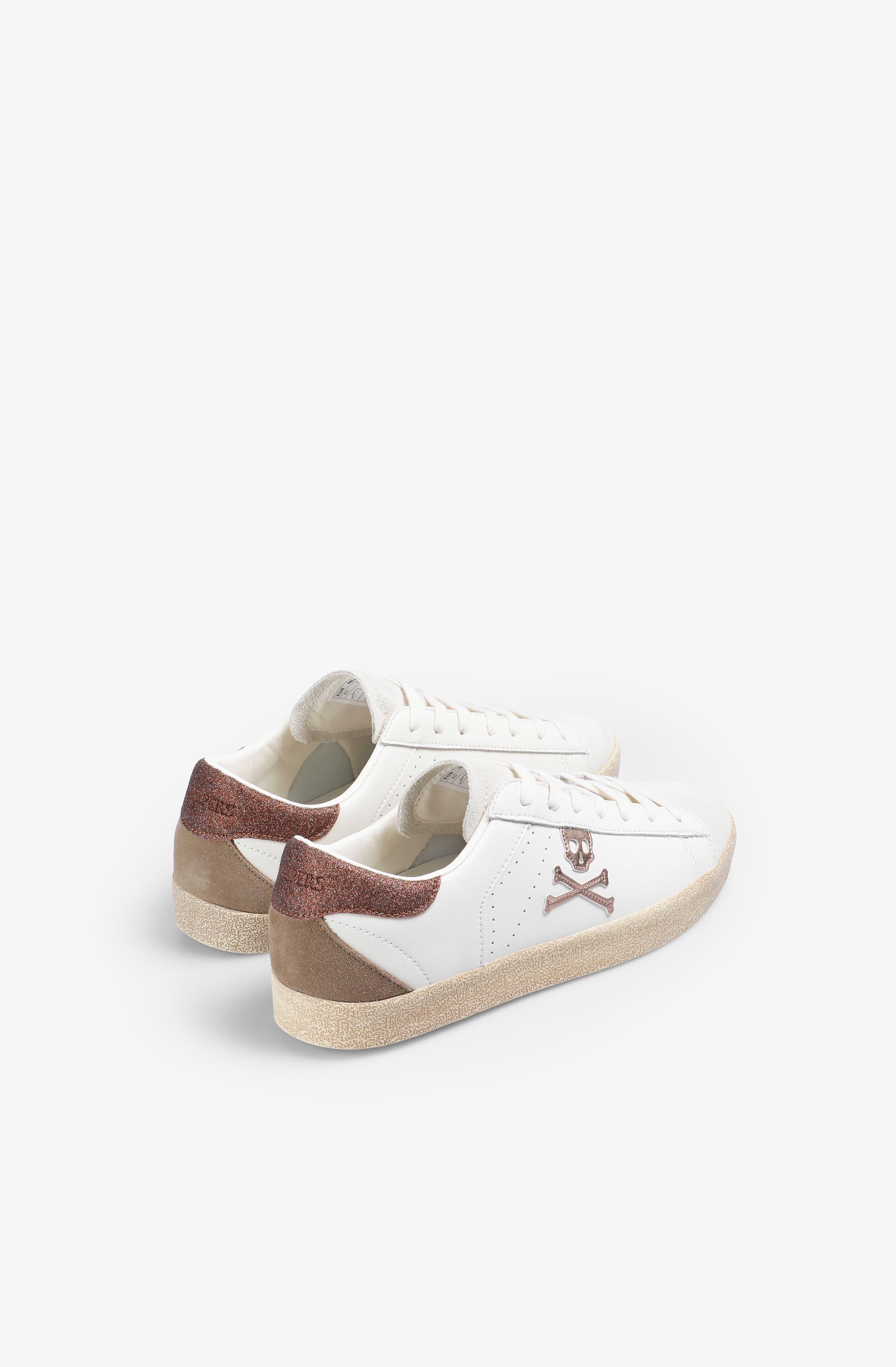 Embroidered Side Skull Henry Sneakers - image 4