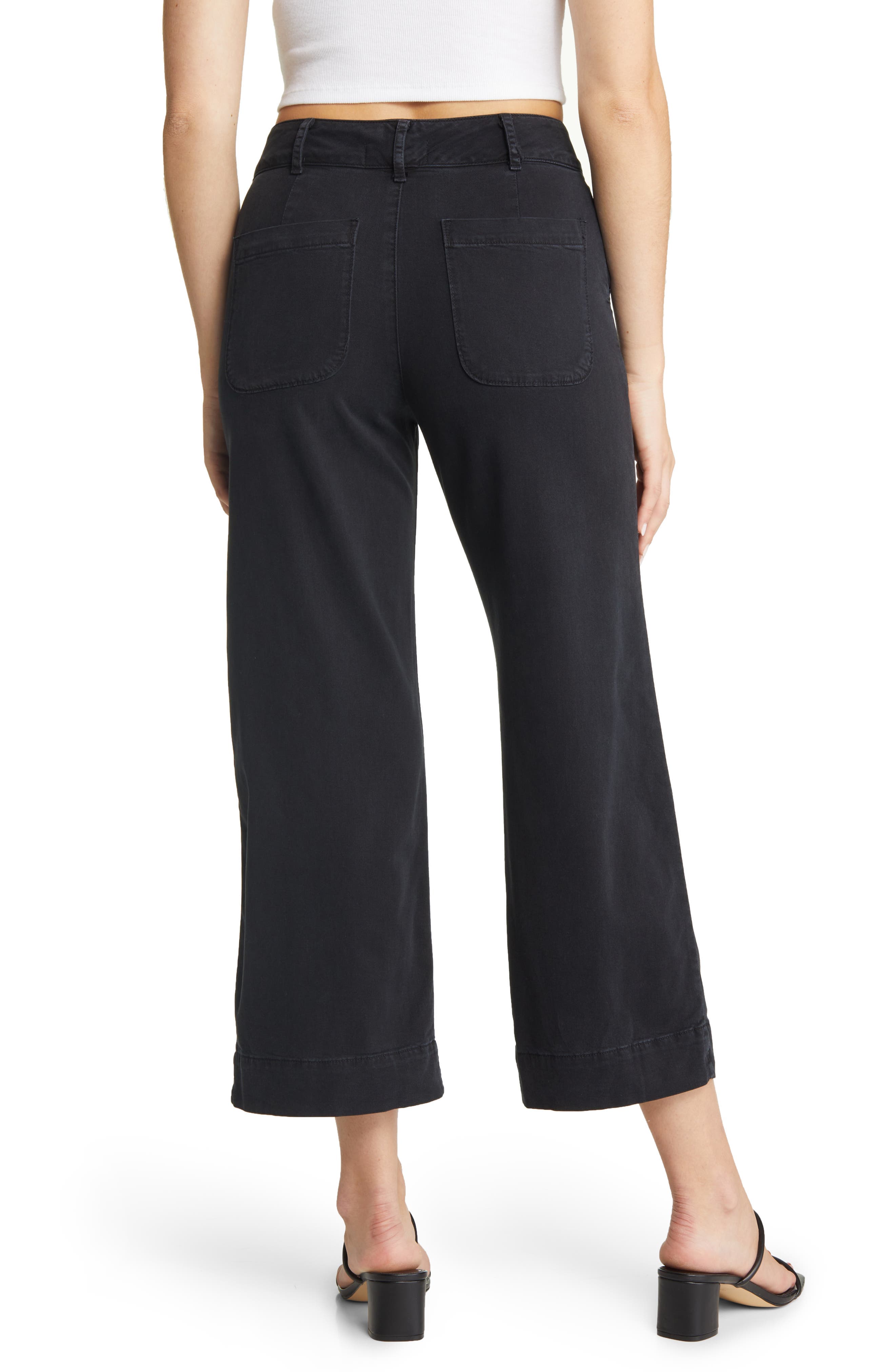 Saige Wide Leg Crop Pants - image 2
