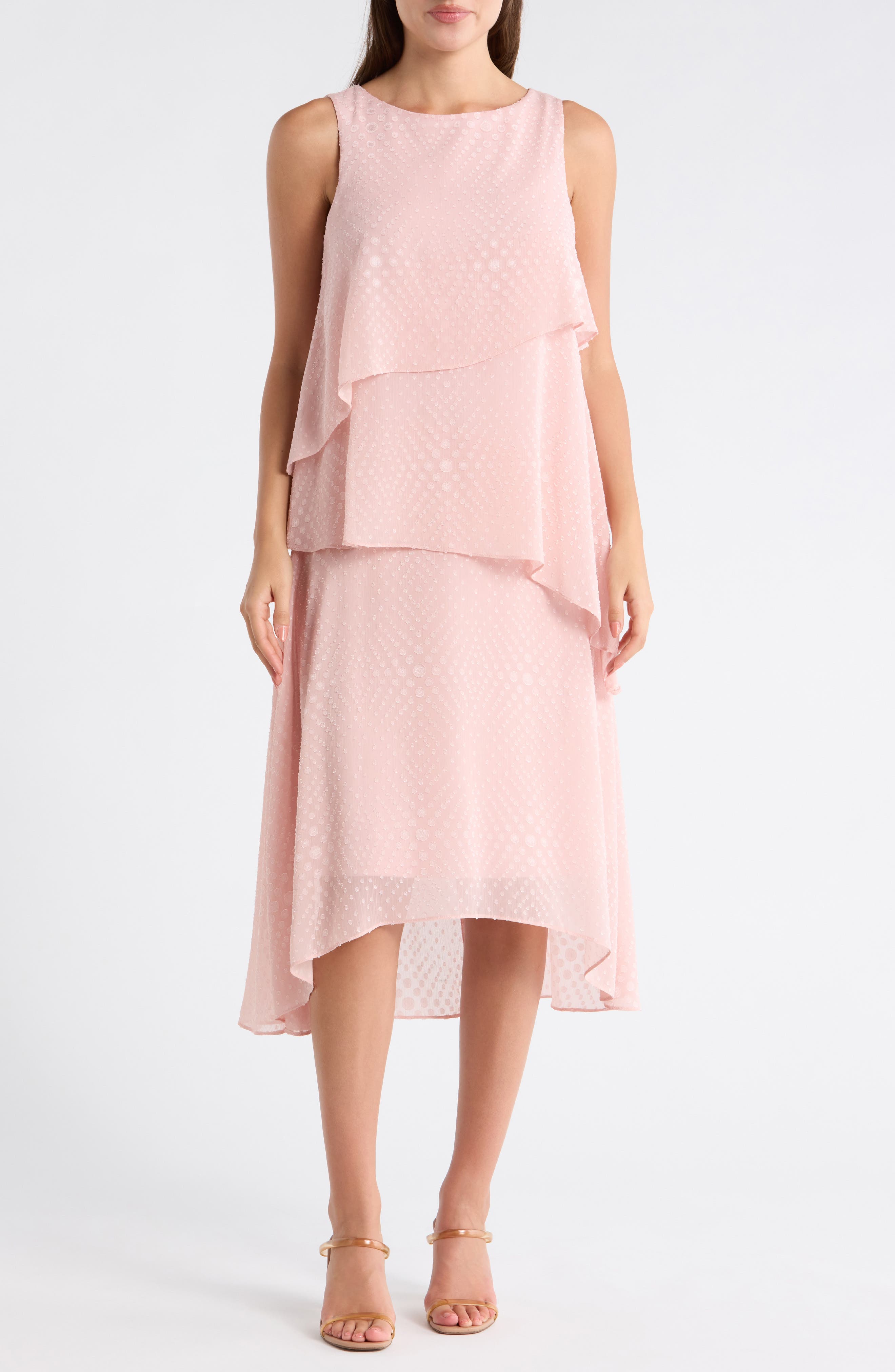 High-Low Midi Dress - image 1