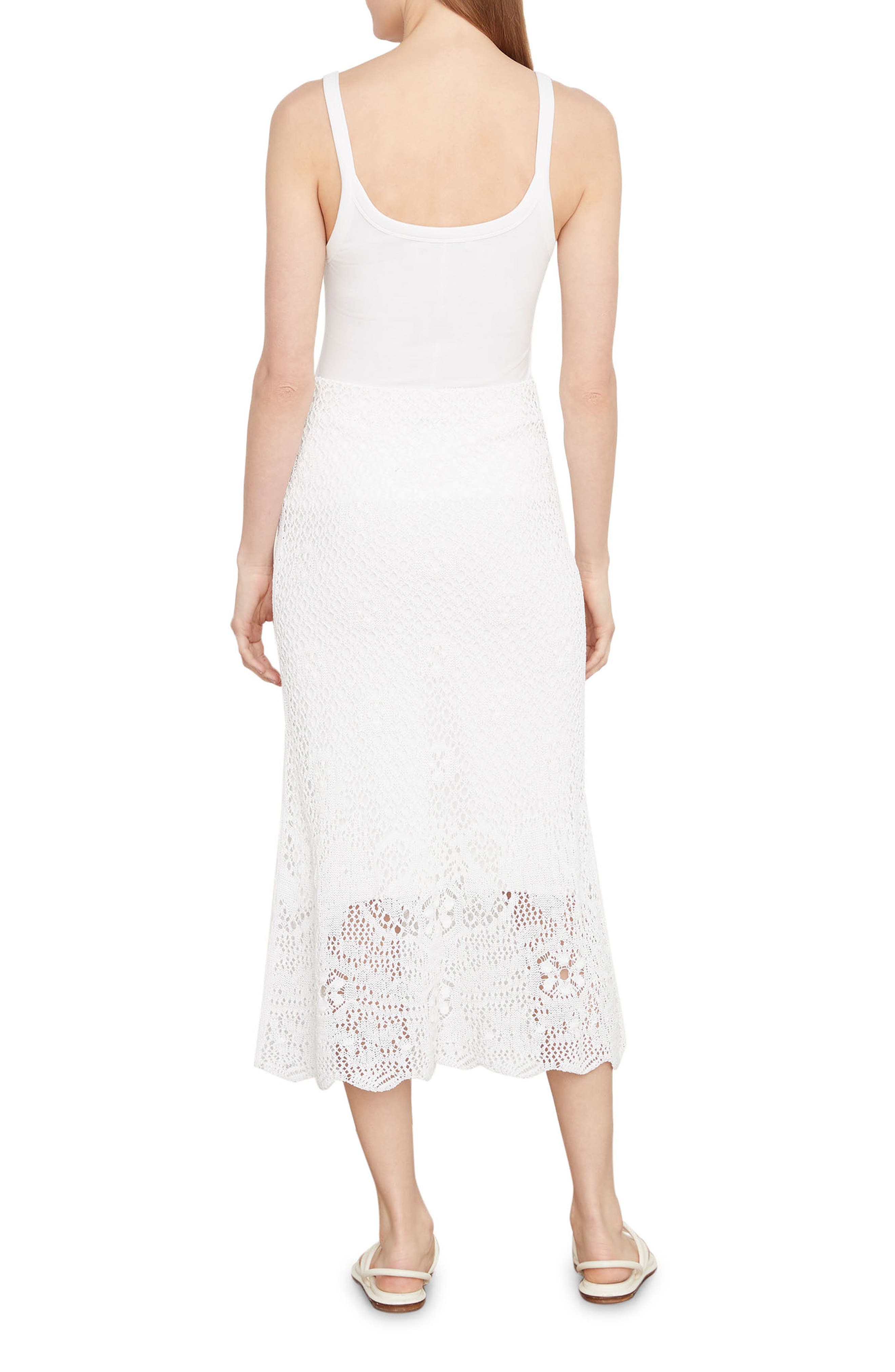 Floral Lace Maxi Skirt - image 2