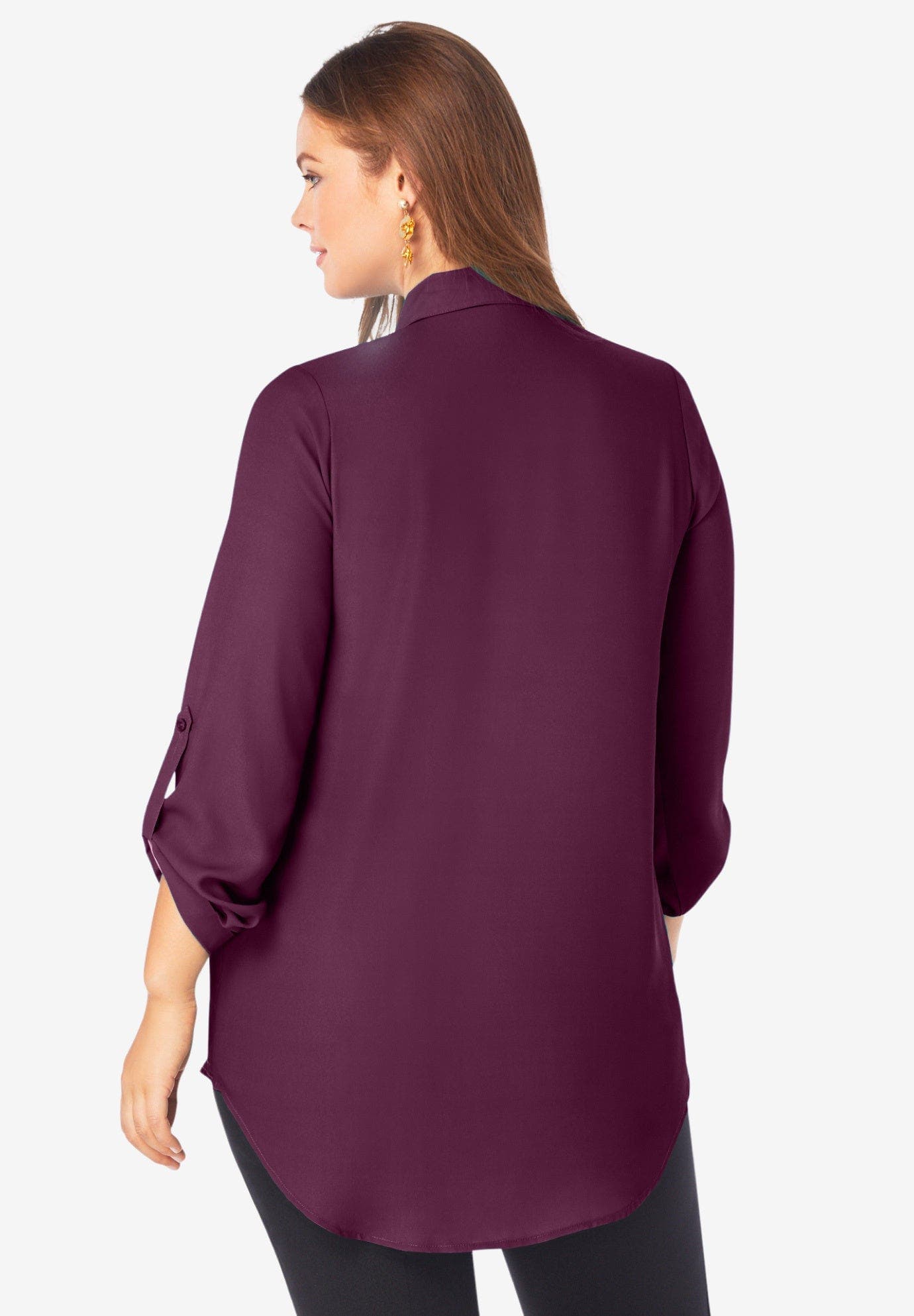 Georgette Overlay Big Shirt - image 2