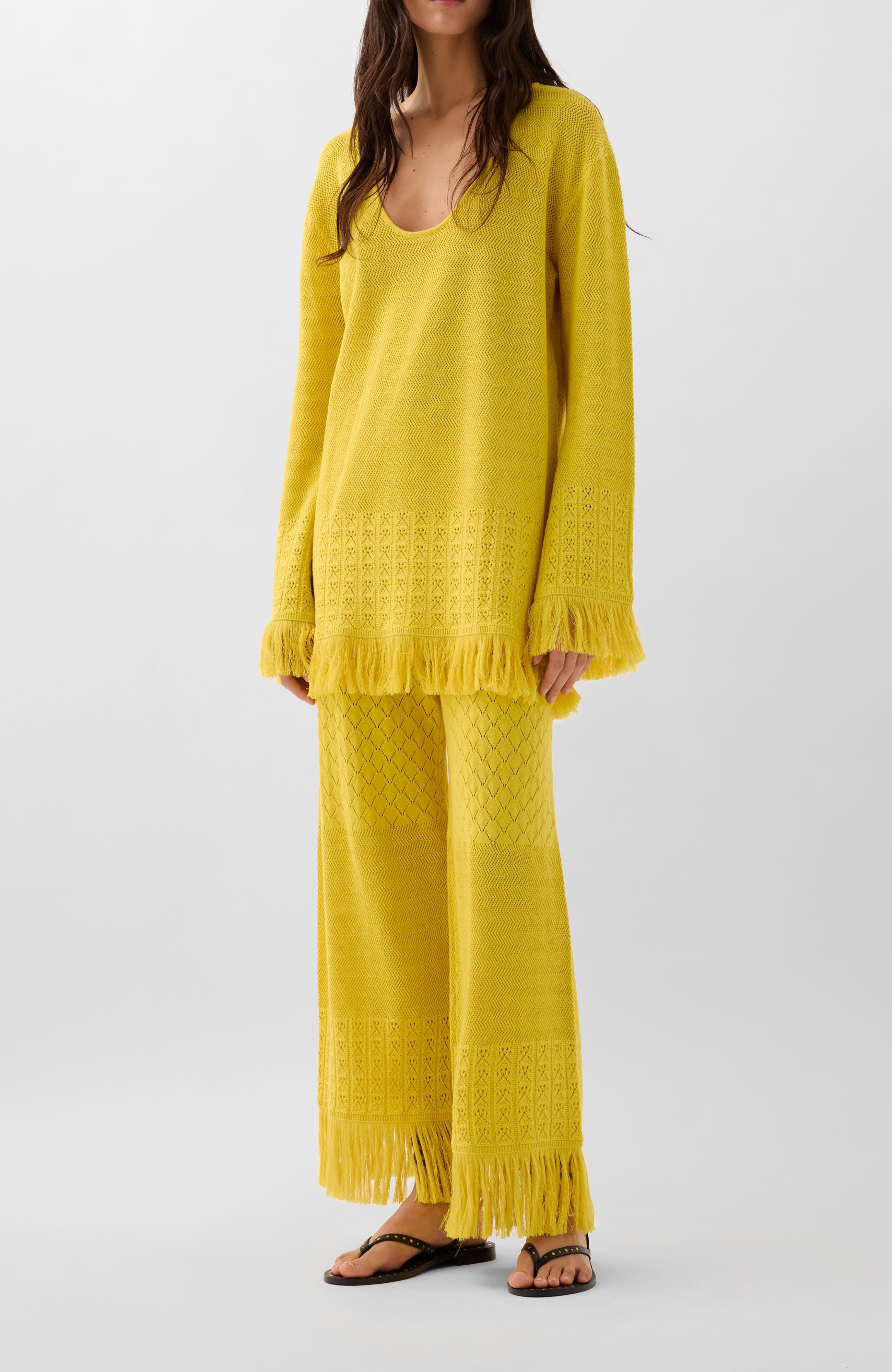 Pointelle Knit Jumper - image 2