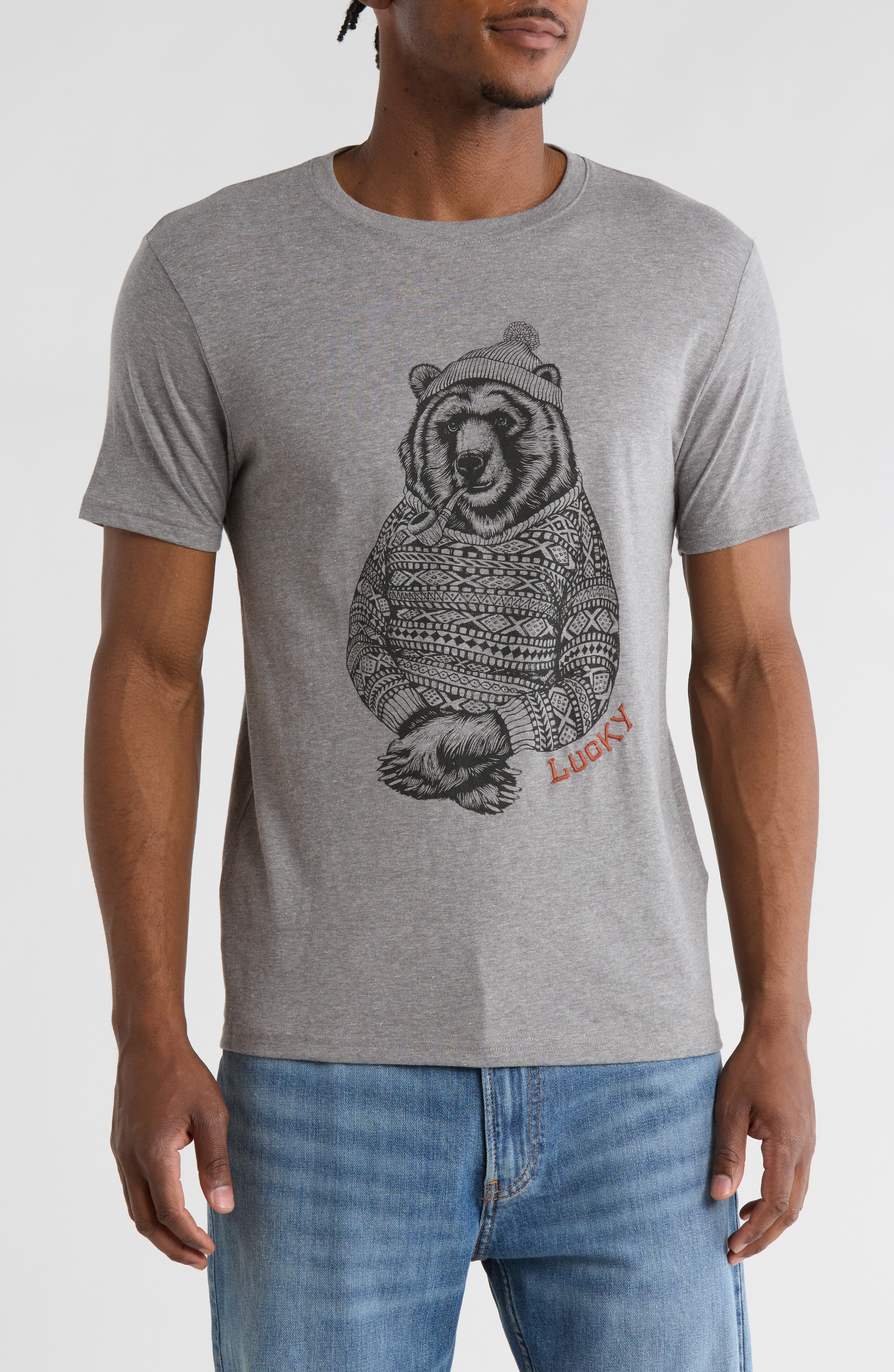 Holiday Bear Graphic T-Shirt - image 1