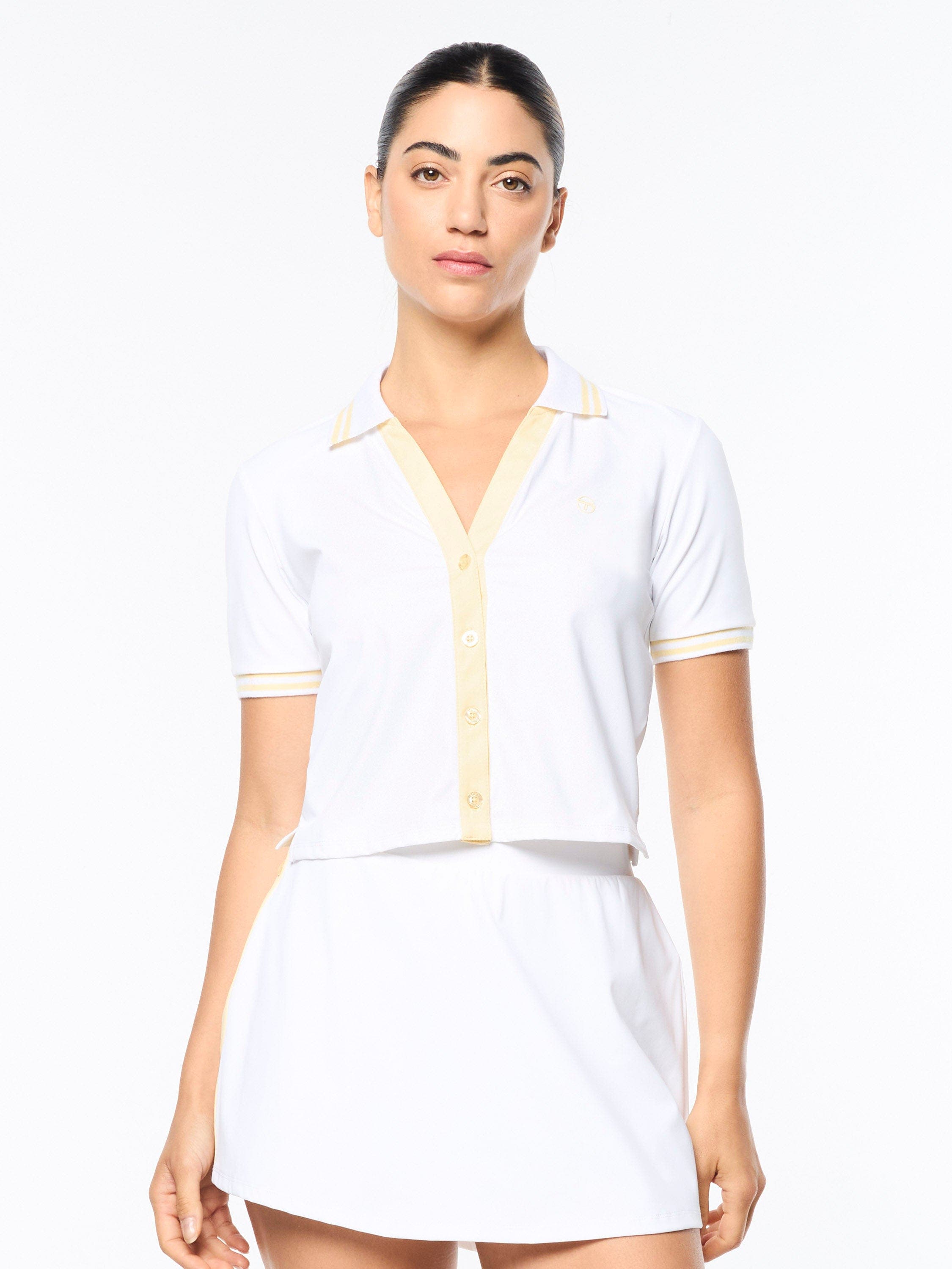 Idalia Cropped Polo - image 3