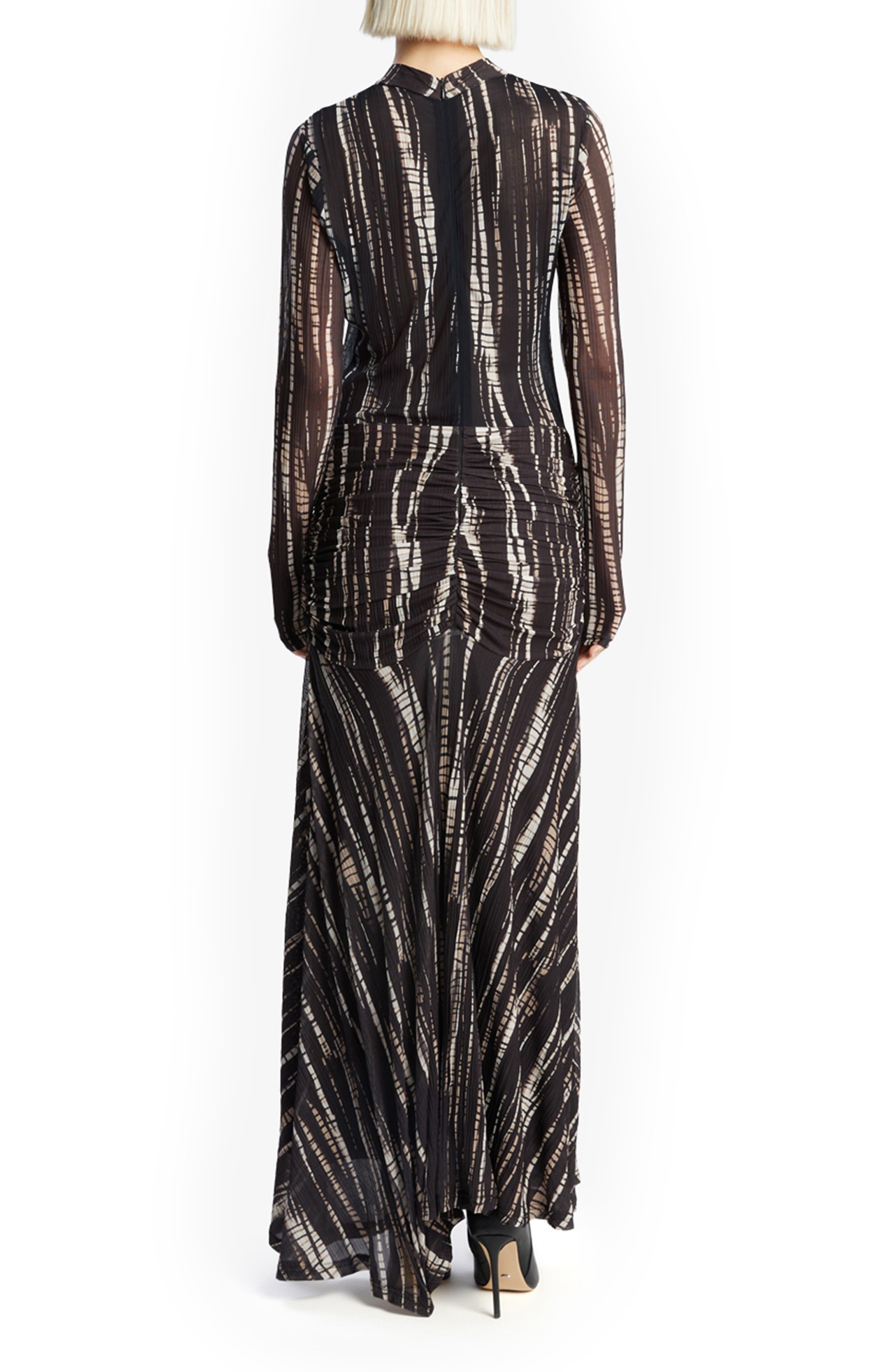 Lea Long Sleeve Mesh Dress - image 2